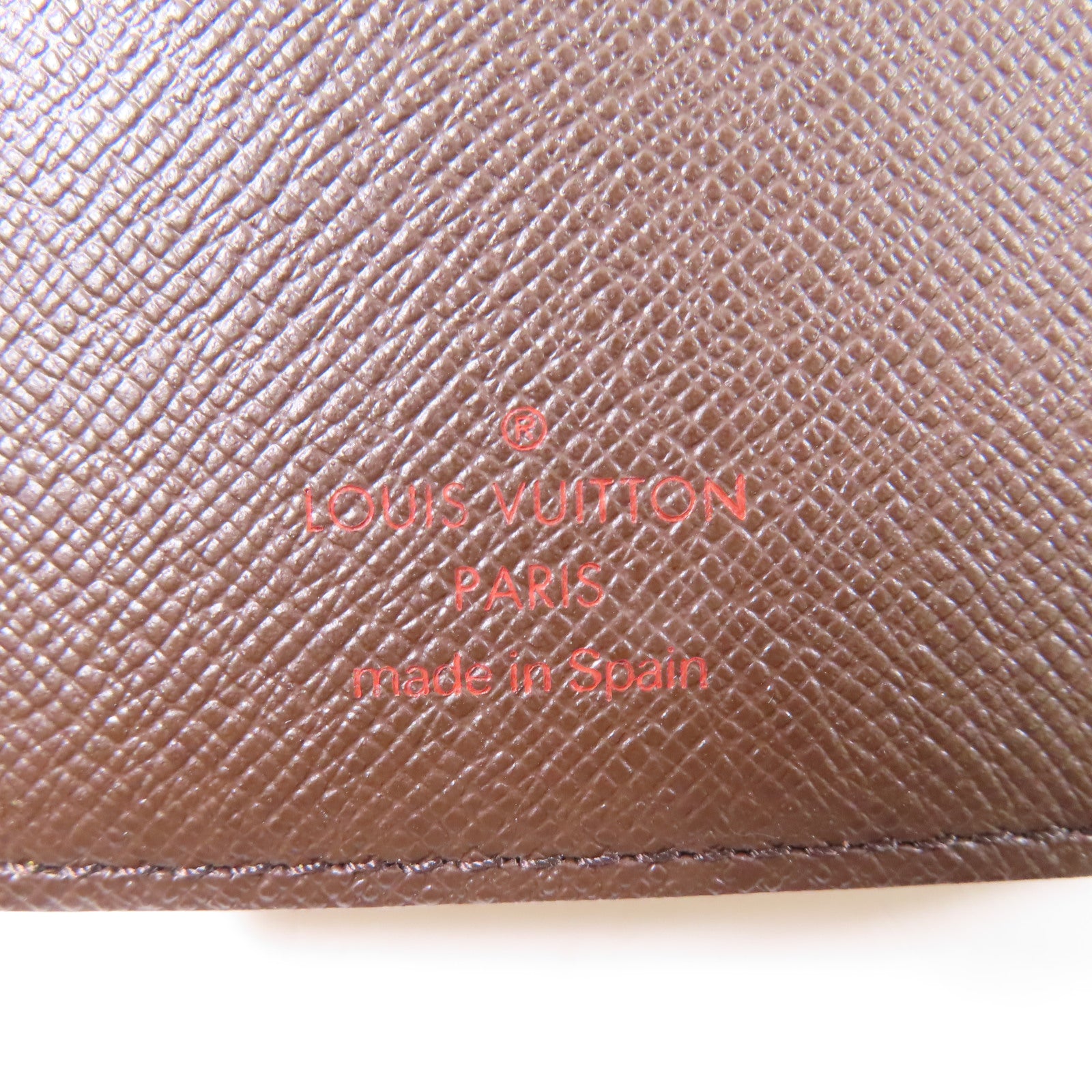 LOUIS VUITTON 【激減優惠】Damier Agende PM金扣記事簿啡色