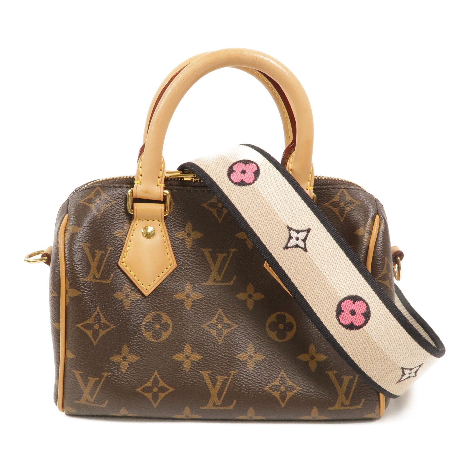 LOUIS VUITTON Monogram Speedy Bandouliere 20手挽肩背兩用袋