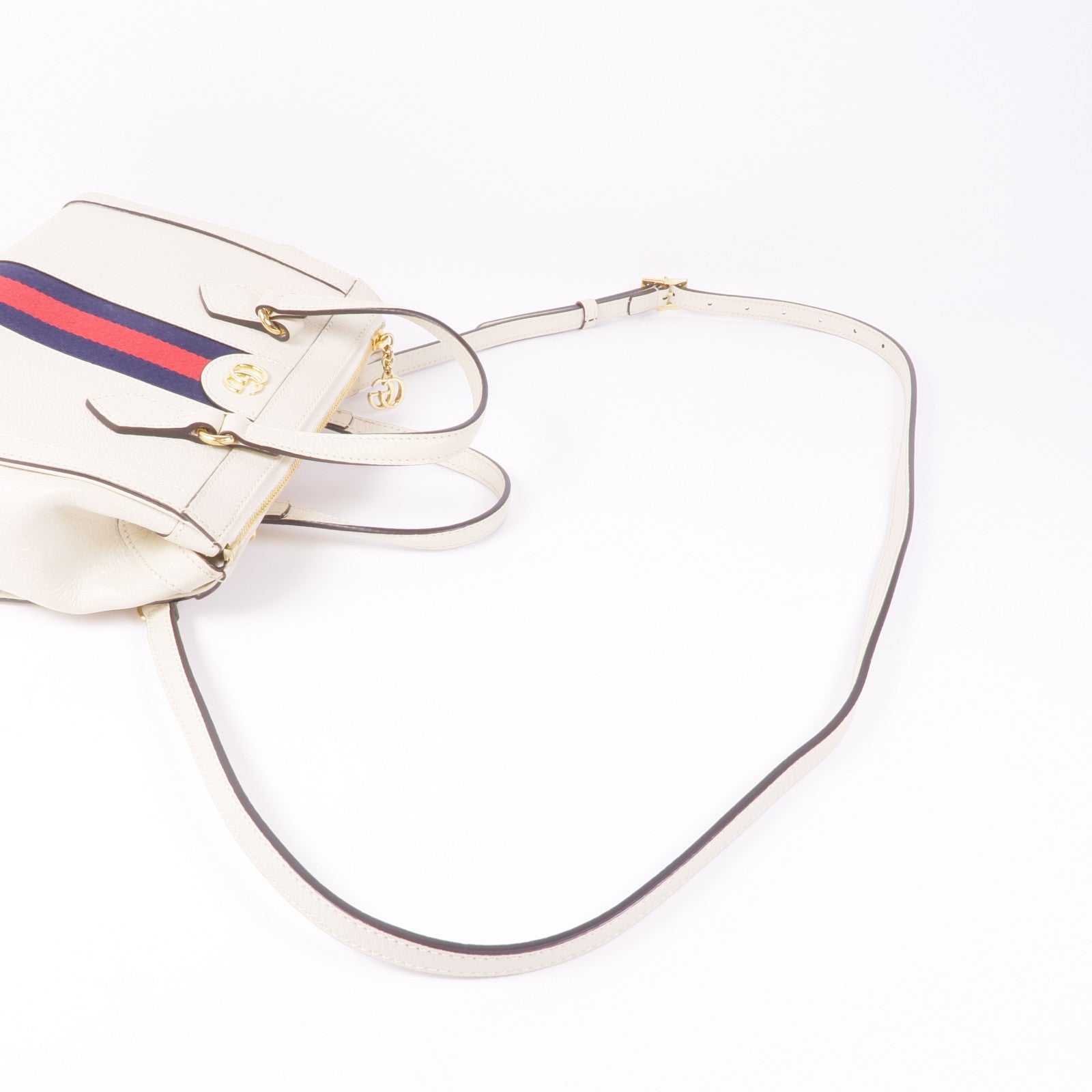 GUCCI 牛皮皮革2 Way Shoulder金扣手挽肩背兩用袋