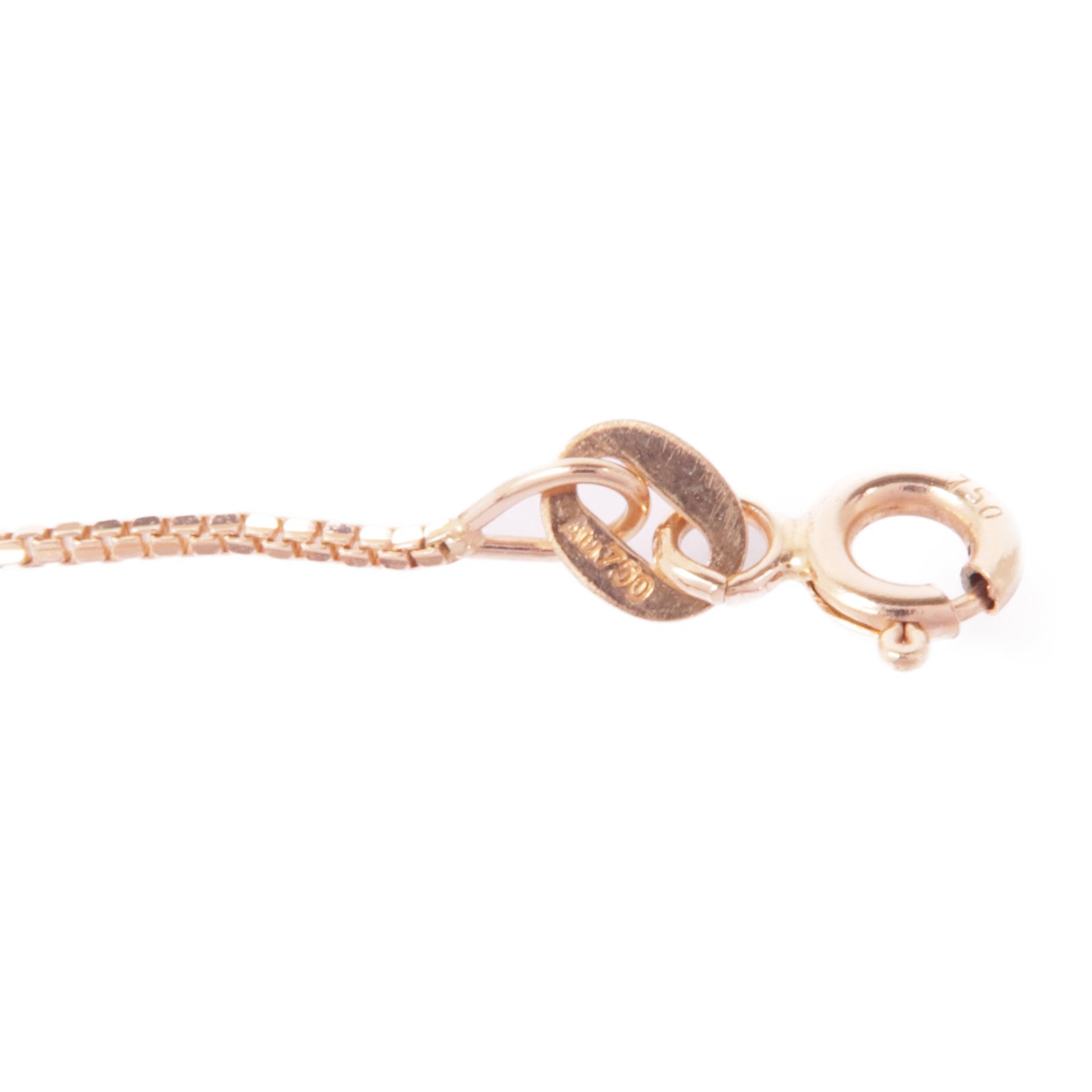 JEWELRY 【激減優惠】18K玫瑰金Sapphire/Diamond Necklace彩色藍寶石/鑽石項鍊