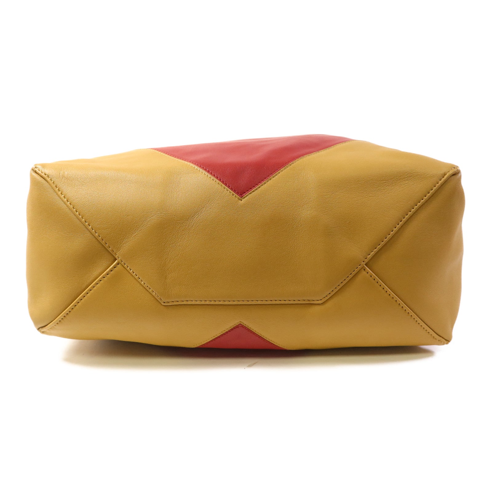 CELINE 羊皮皮革CABAS Tote Bag金扣手挽袋