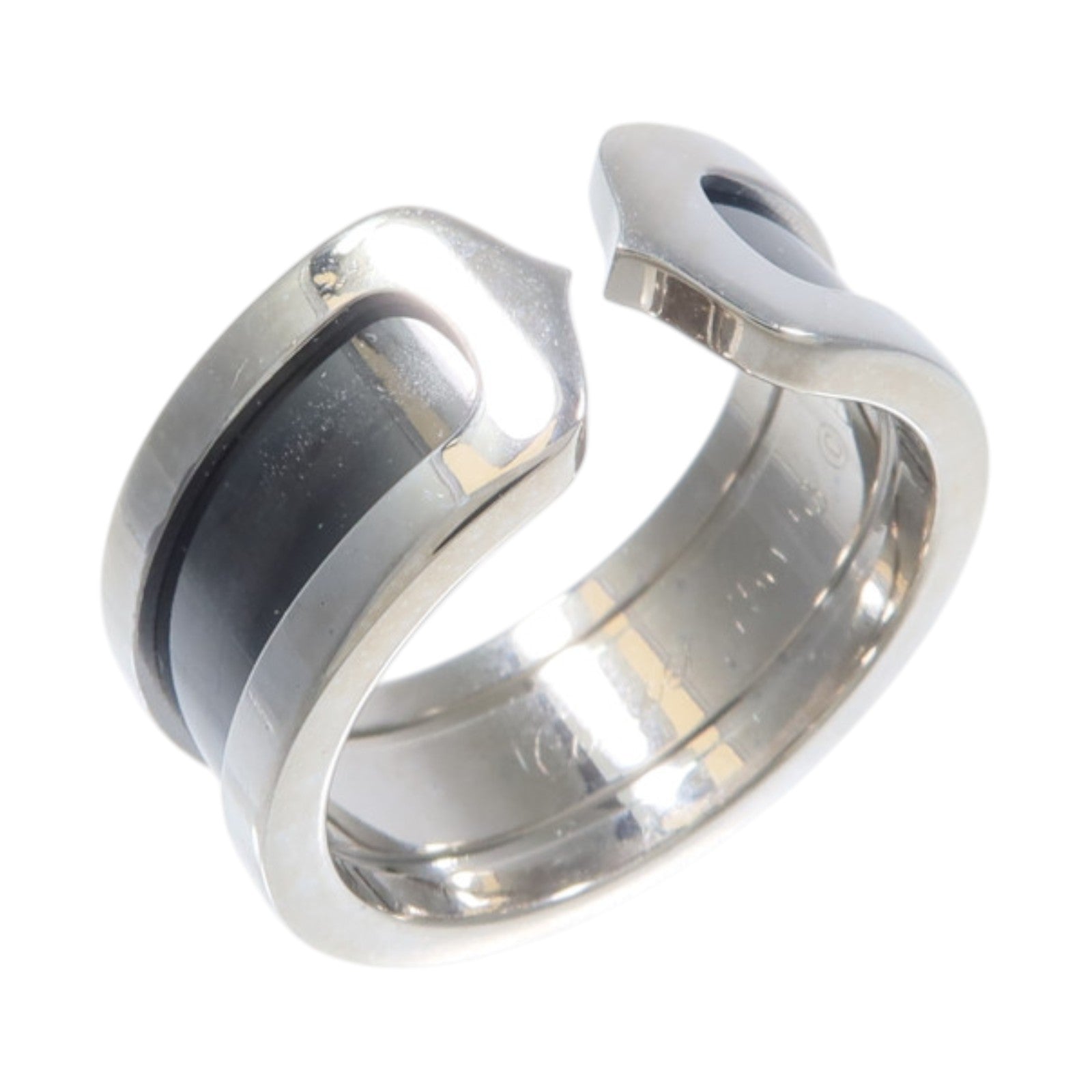 CARTIER 18K白金C2 Ring戒指