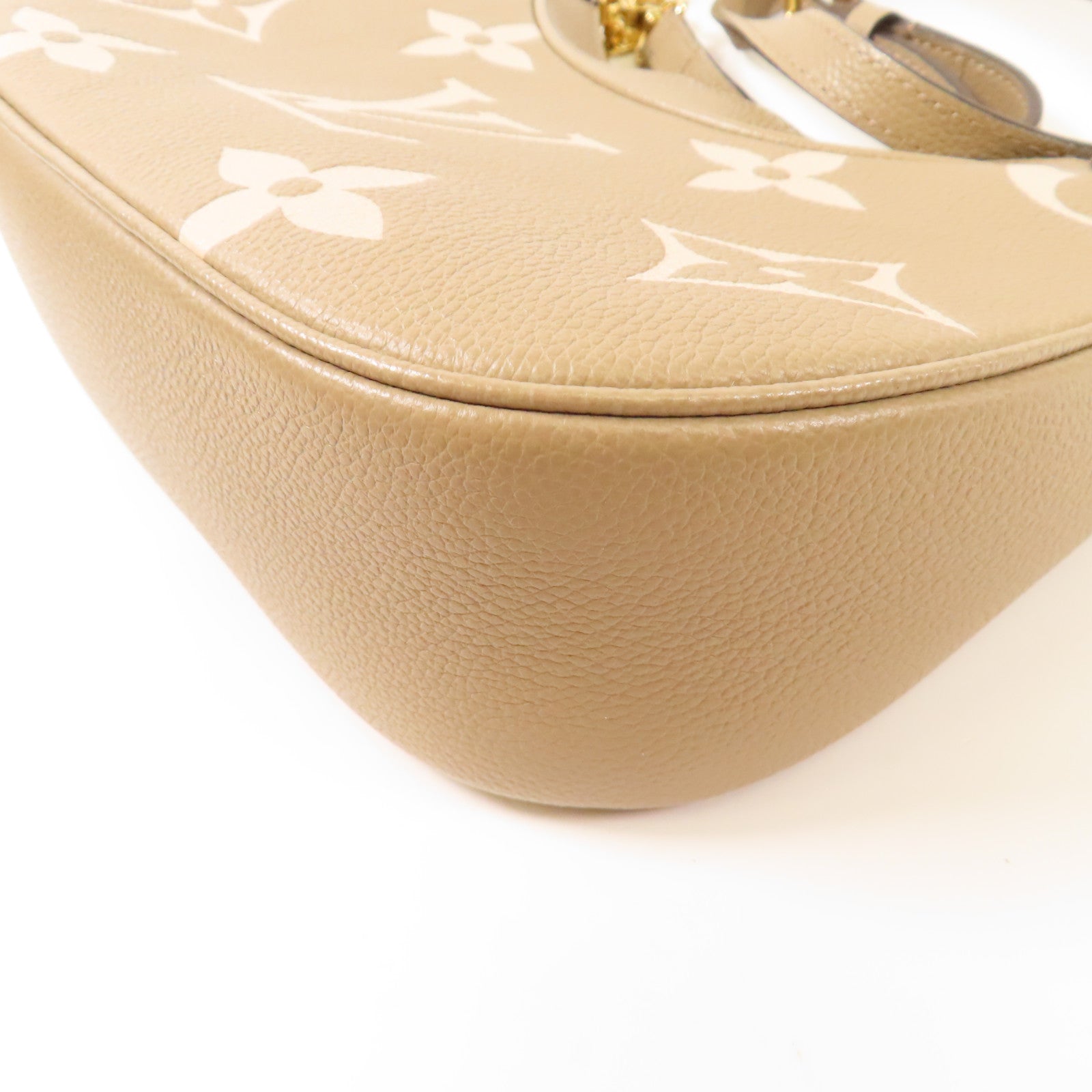 LOUIS VUITTON Monogram Empreinte Bagatelle金扣手挽肩背兩用袋