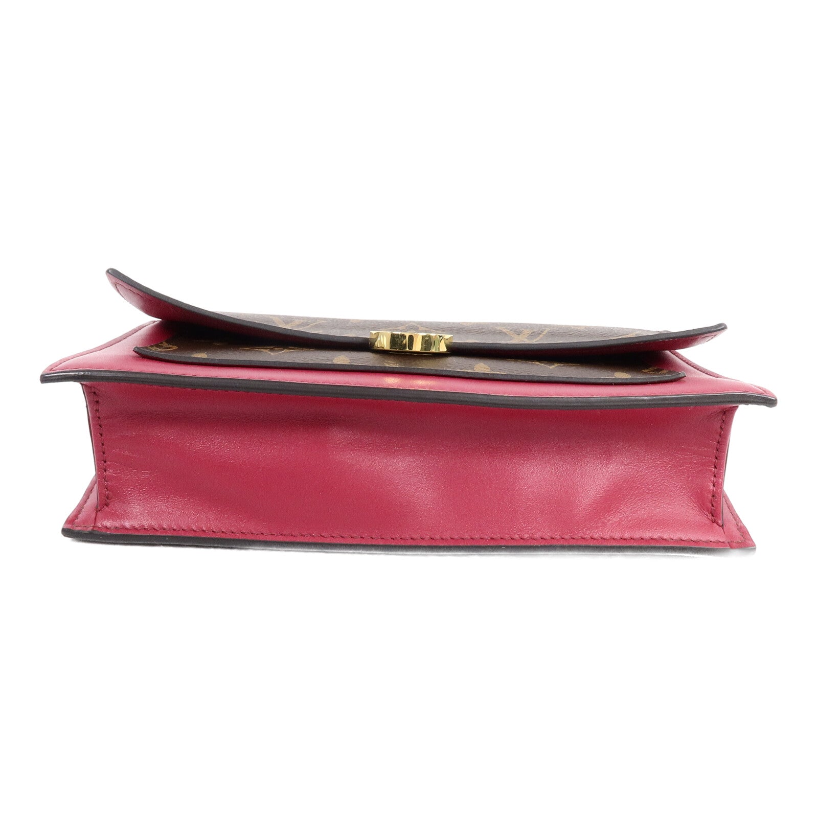 LOUIS VUITTON Monogram Portefeuille Flore鏈帶肩背袋