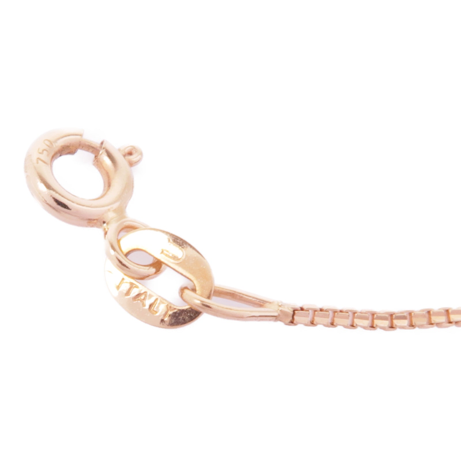 JEWELRY 【激減優惠】18K玫瑰金Sapphire/Diamond Necklace彩色藍寶石/鑽石項鍊