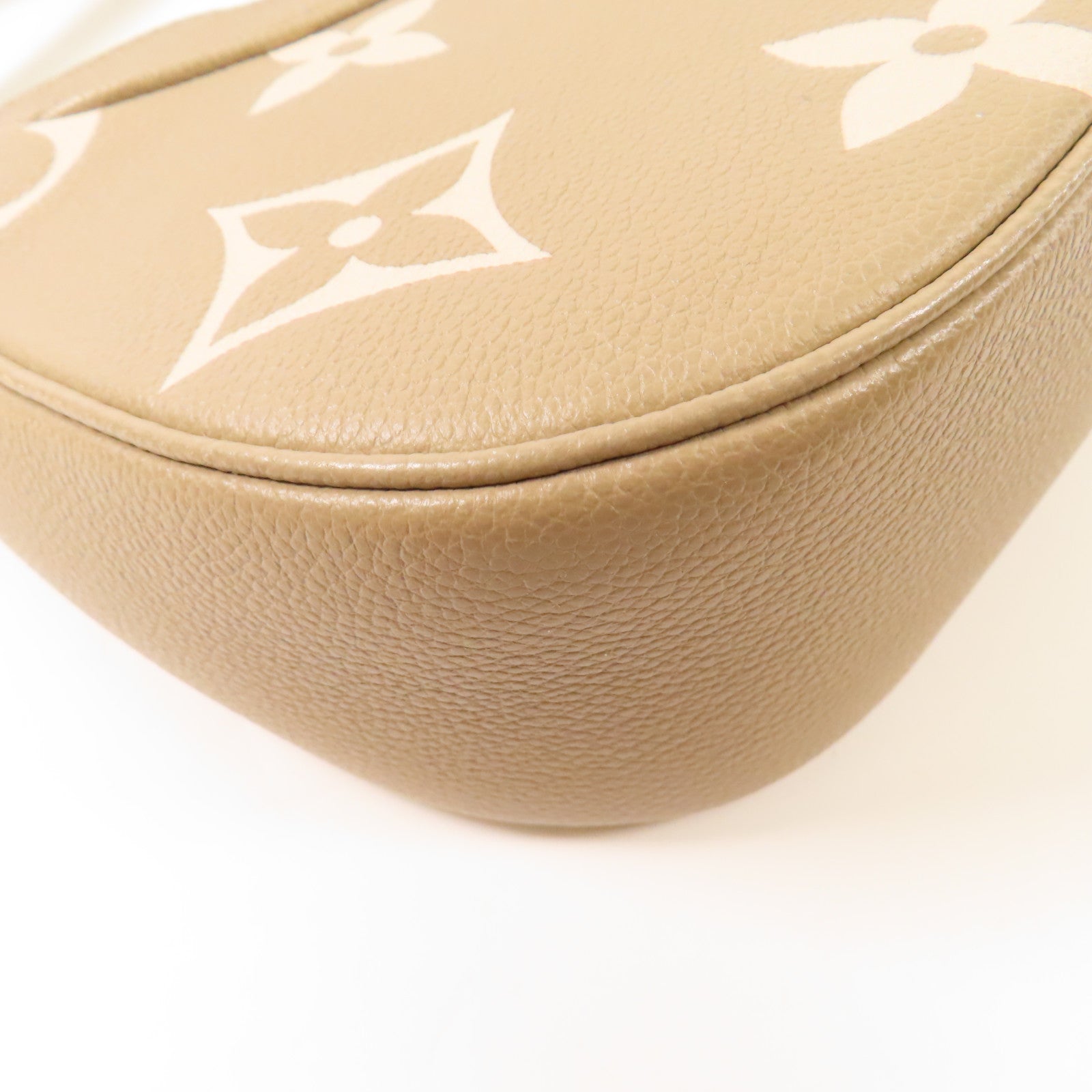 LOUIS VUITTON Monogram Empreinte Bagatelle金扣手挽肩背兩用袋