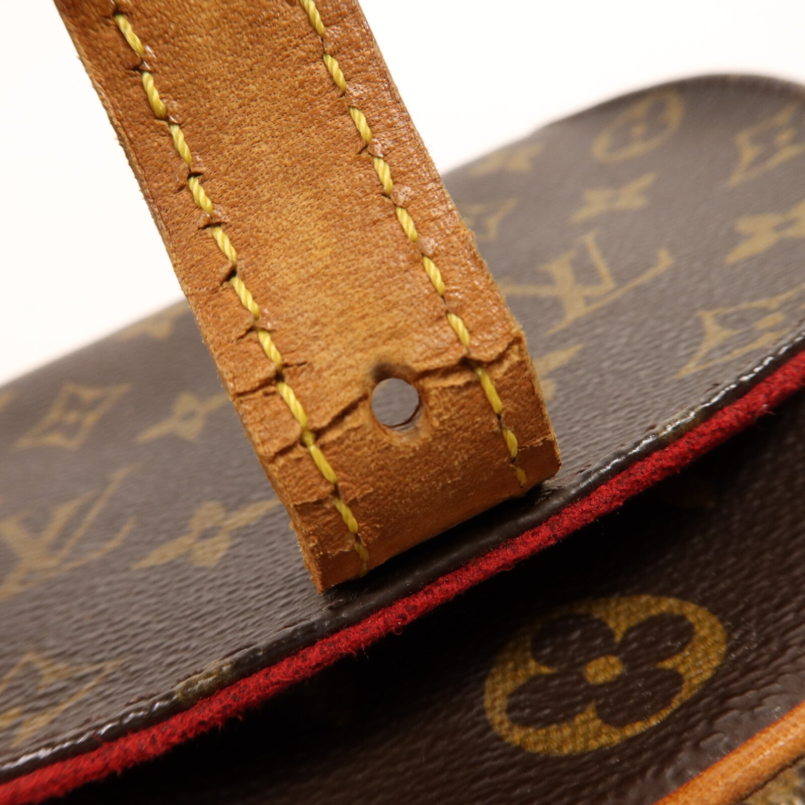 LOUIS VUITTON Monogram Tambourin金扣肩背袋
