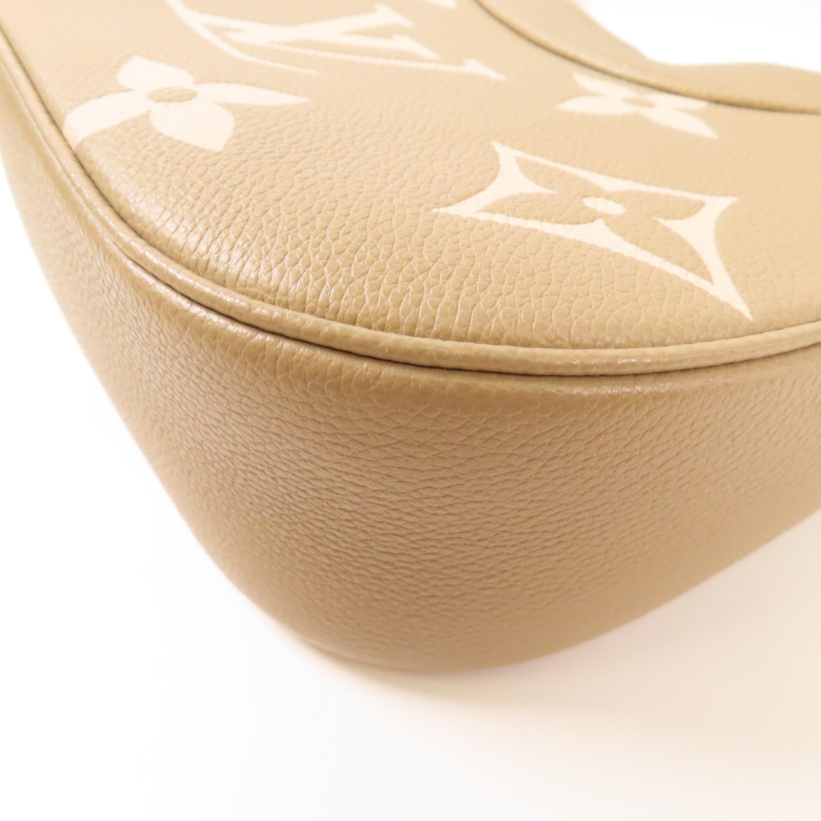 LOUIS VUITTON Monogram Empreinte Bagatelle金扣手挽肩背兩用袋