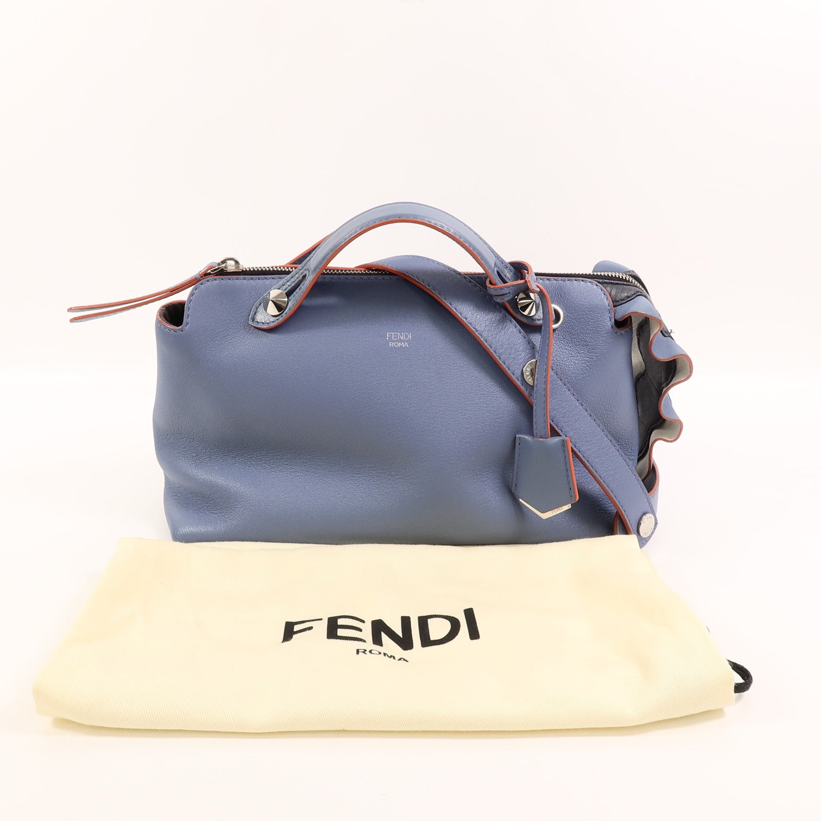 FENDI 牛皮皮革By The Way手挽肩背兩用袋