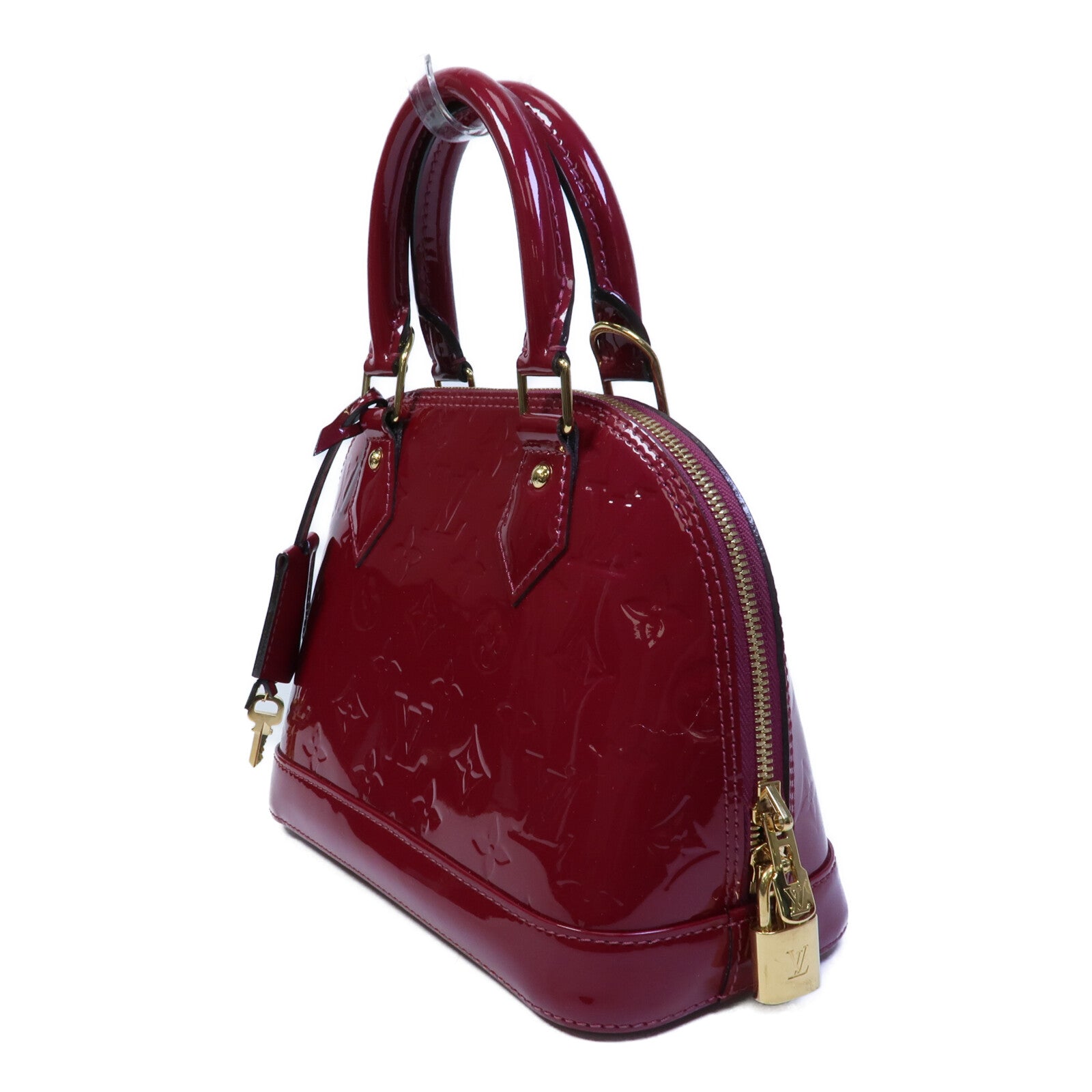 LOUIS VUITTON 漆皮皮革Alma手挽肩背兩用袋