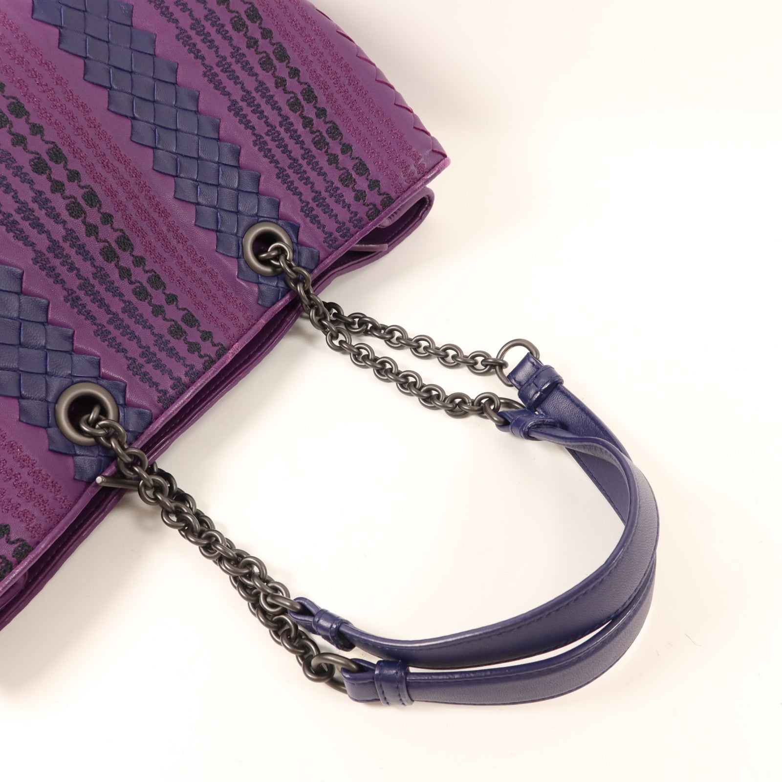 BOTTEGA VENETA 羊皮皮革Shoulder Bag鏈帶肩背袋