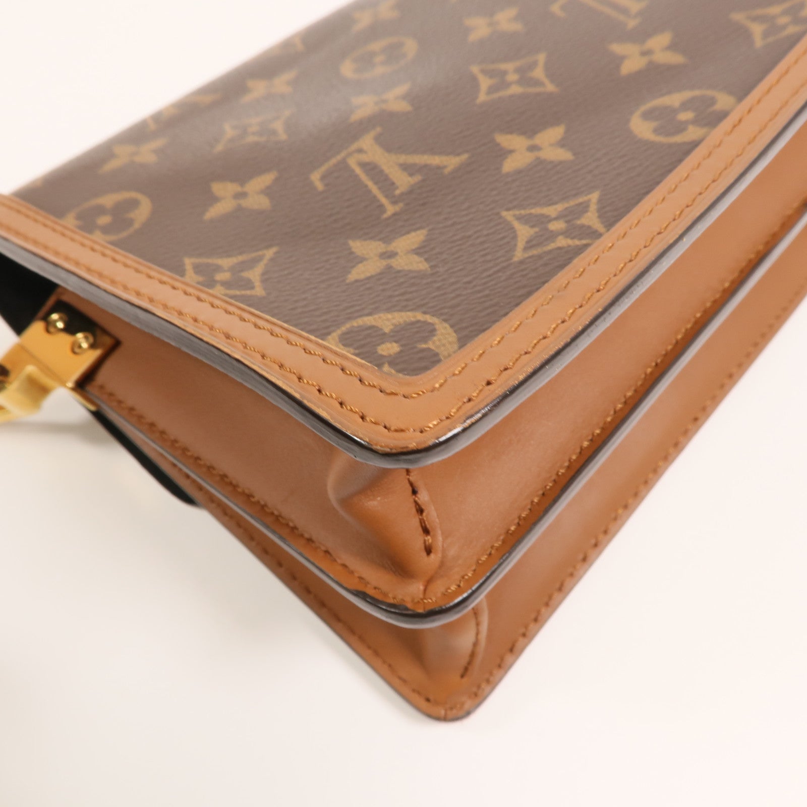 LOUIS VUITTON Monogram Reverse Mini Dauphine肩背袋