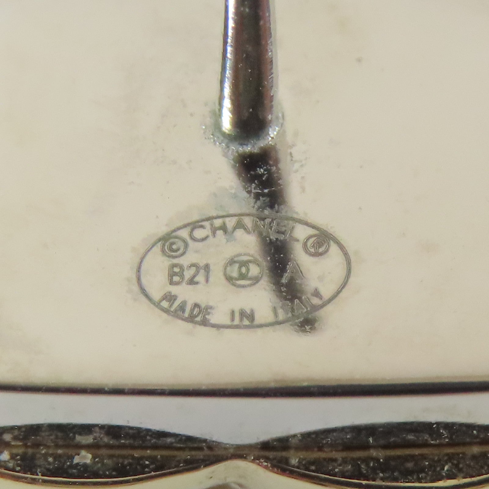 CHANEL 金屬Earrings耳環金色
