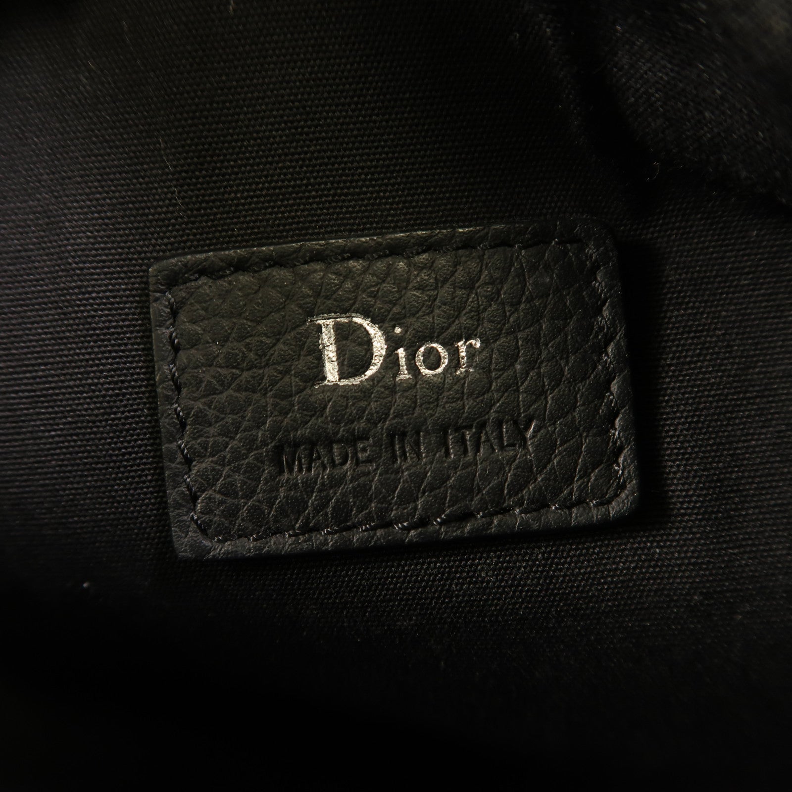 Dior 牛皮皮革Roller銀扣肩背袋