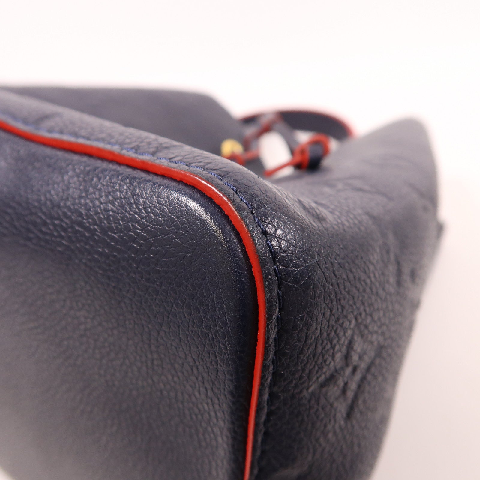 LOUIS VUITTON LV GHW Neo Noe MM 2 Way Bag M45306 Monogram Empreinte Navy/Red
