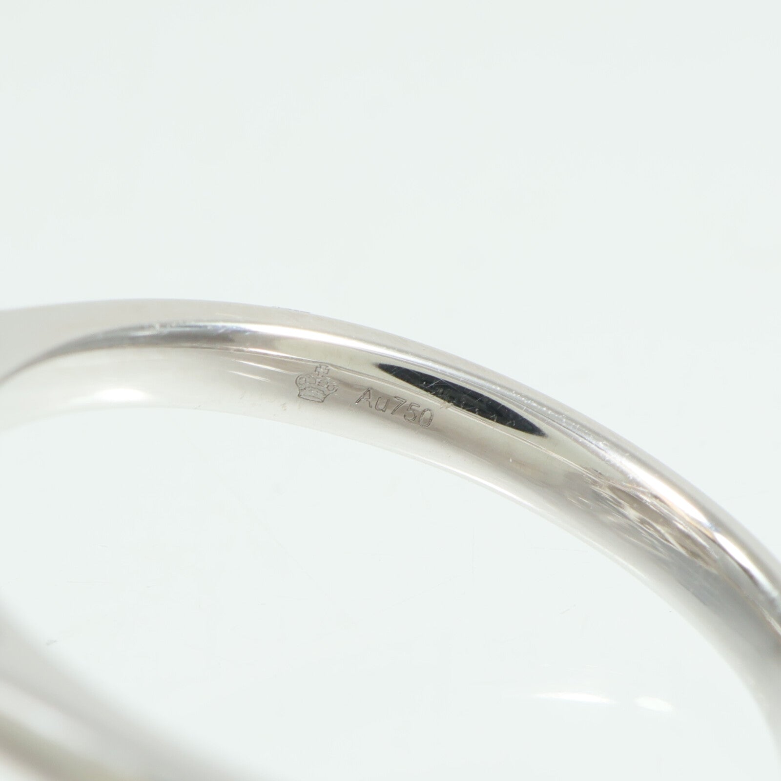 JEWELRY 18K白金Jade Diamond Ring翡翠/鑽石戒指