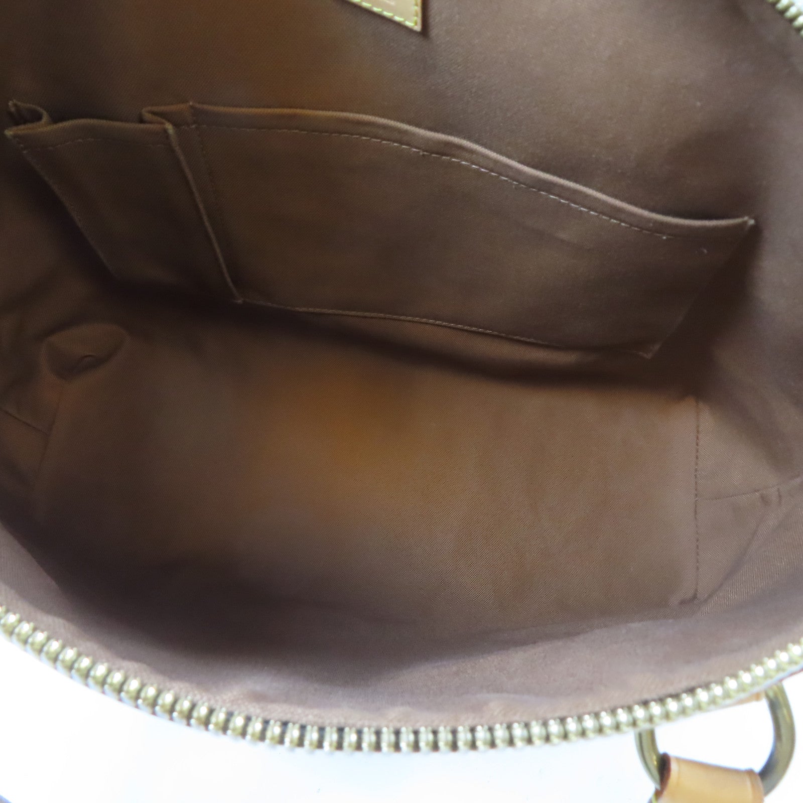 LOUIS VUITTON (PRICE DOWN) LV GHW Lockit Horizontal Shoulder Handbag M40104 Monogram Brown