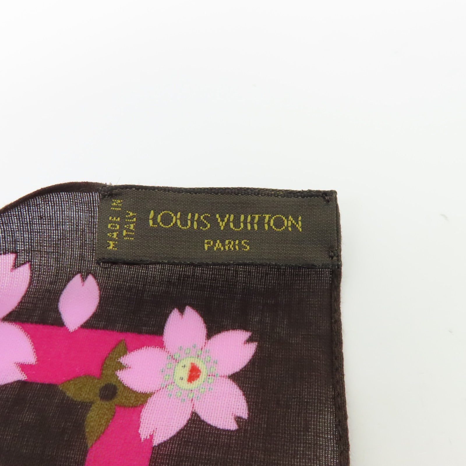 LOUIS VUITTON 棉質Scarf圍巾啡色