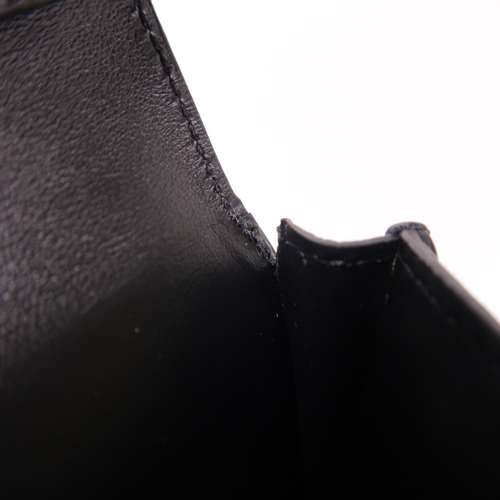 CELINE 牛皮皮革Card Holder銀扣卡片套