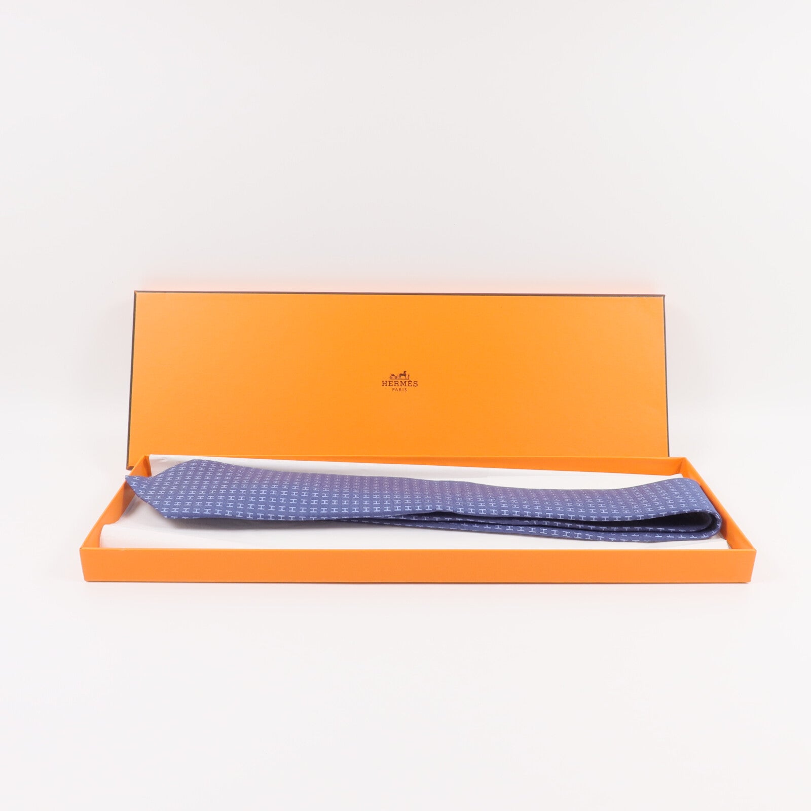 HERMES 絲質Tie領帶