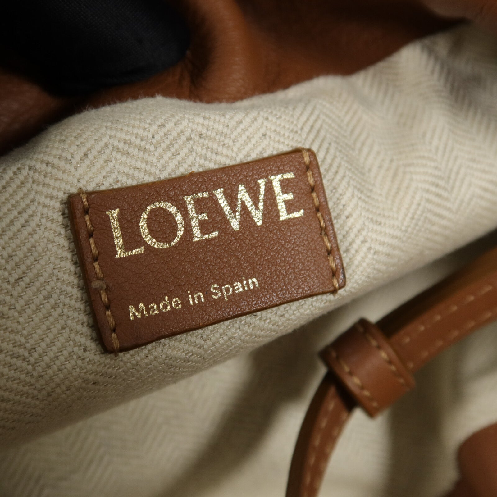 LOEWE 帆布Shoulder Bag肩背袋