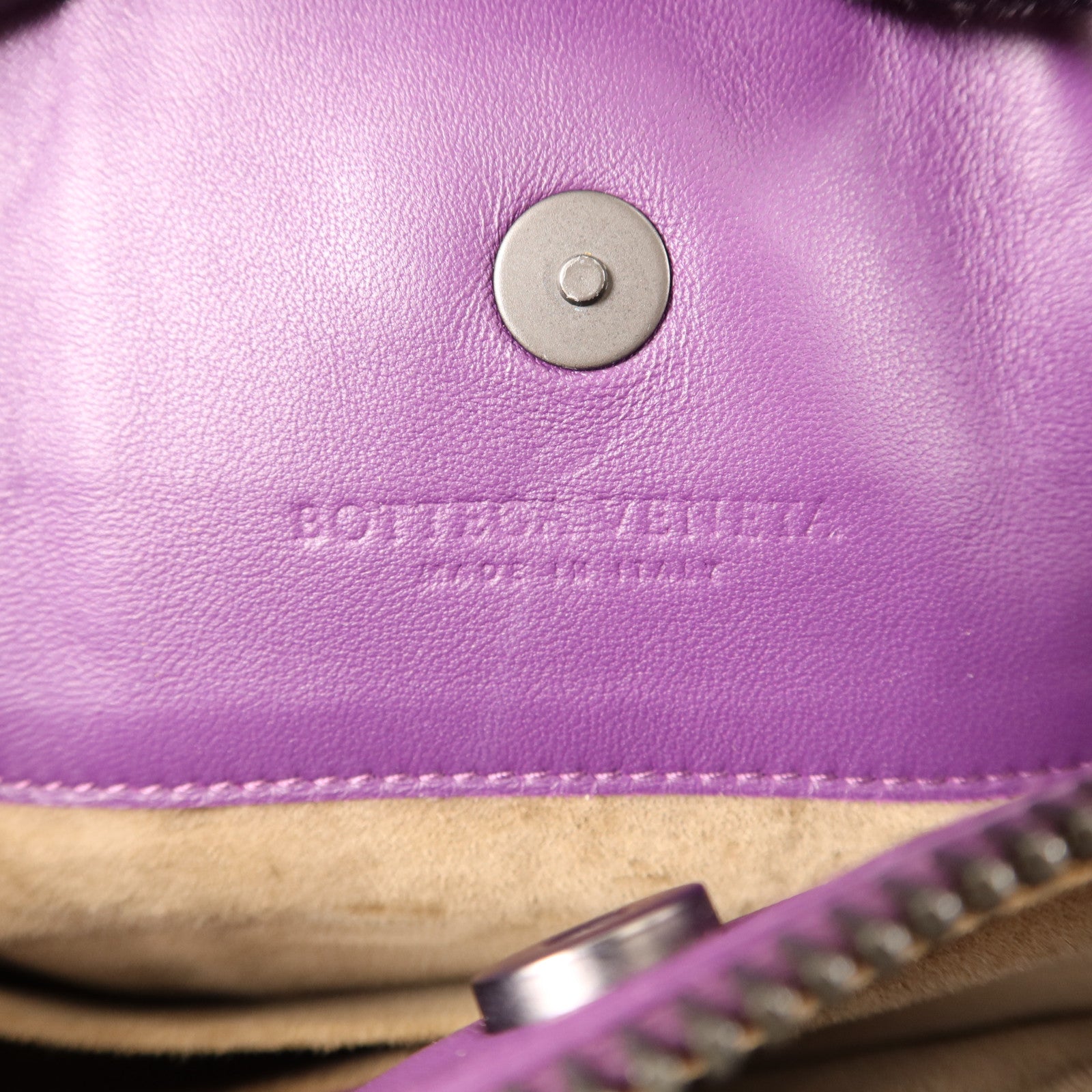 BOTTEGA VENETA 羊皮皮革Shoulder Bag鏈帶肩背袋
