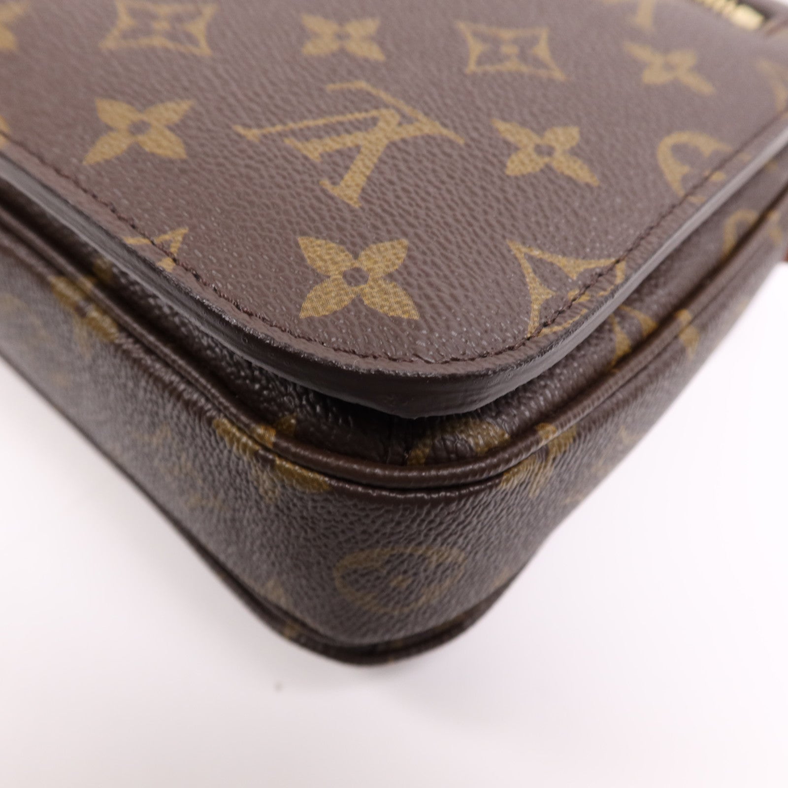 LOUIS VUITTON Monogram Pochette Metis MM金扣手挽肩背兩用袋