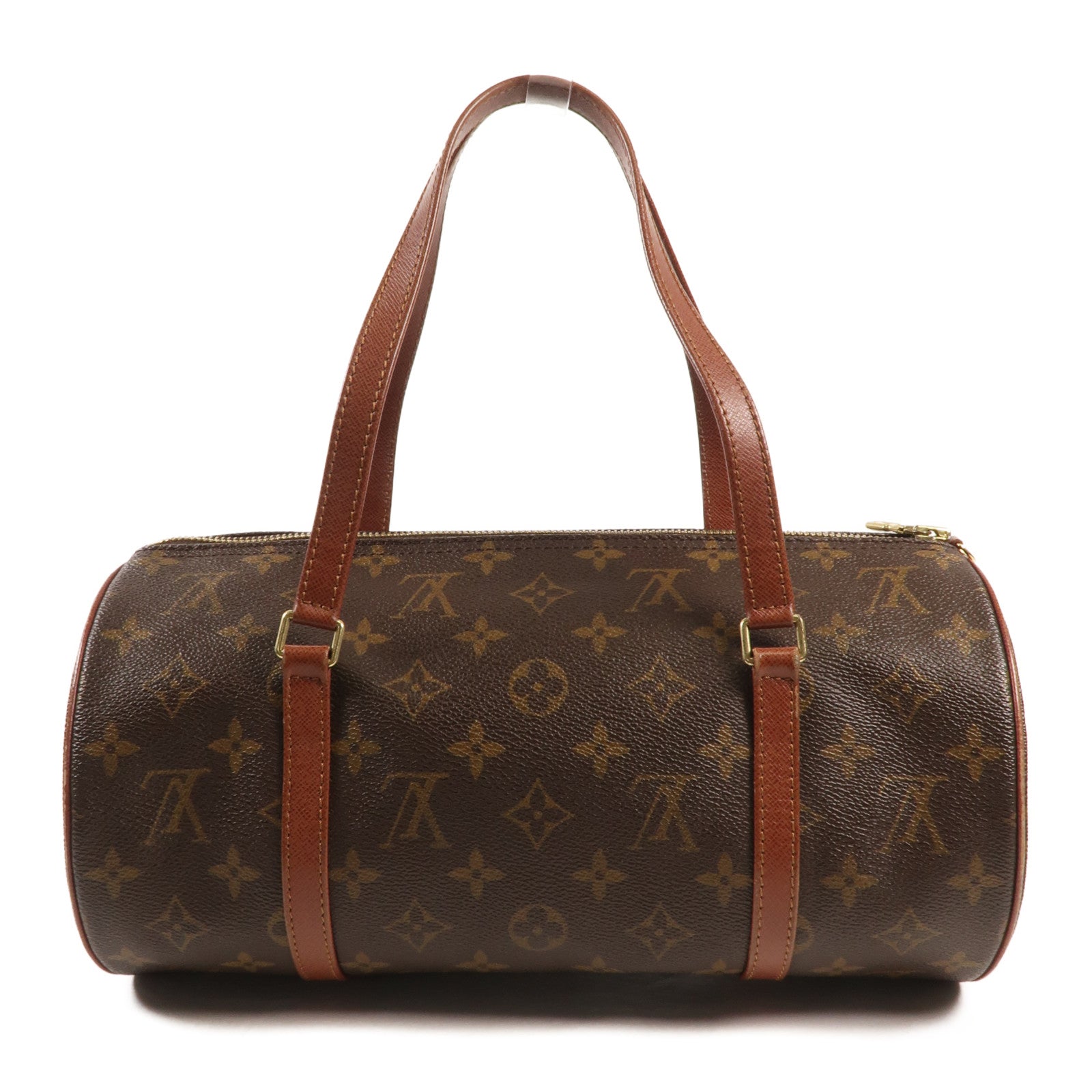 LOUIS VUITTON Monogram Papillon 30金扣手挽袋