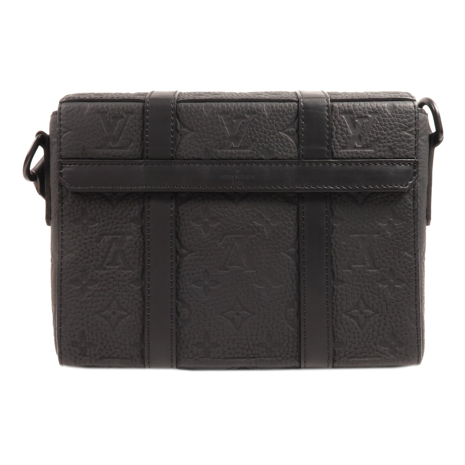 LOUIS VUITTON Monogram Taurillon Trunk Messenger Bag肩背袋