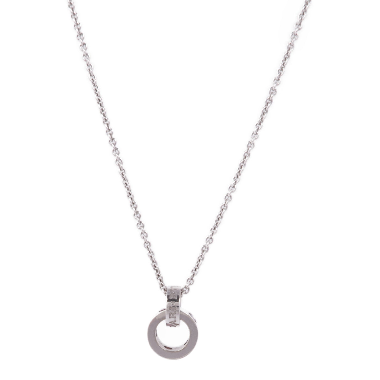 BVLGARI Roman Sorbet Necklace Amethyst Tourmaline 18K White Gold