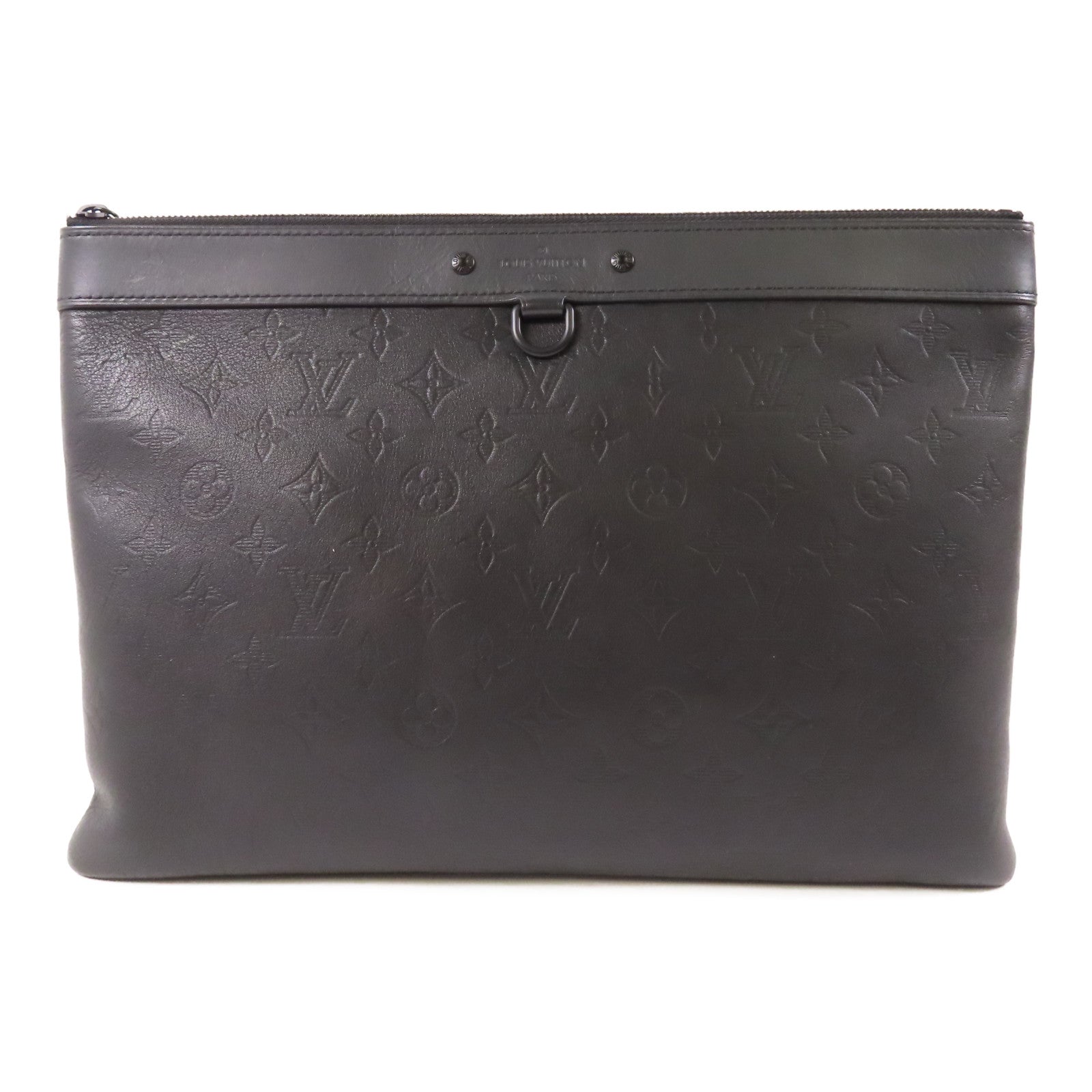 LOUIS VUITTON Monogram Shadow Pochette Discovery手拿包
