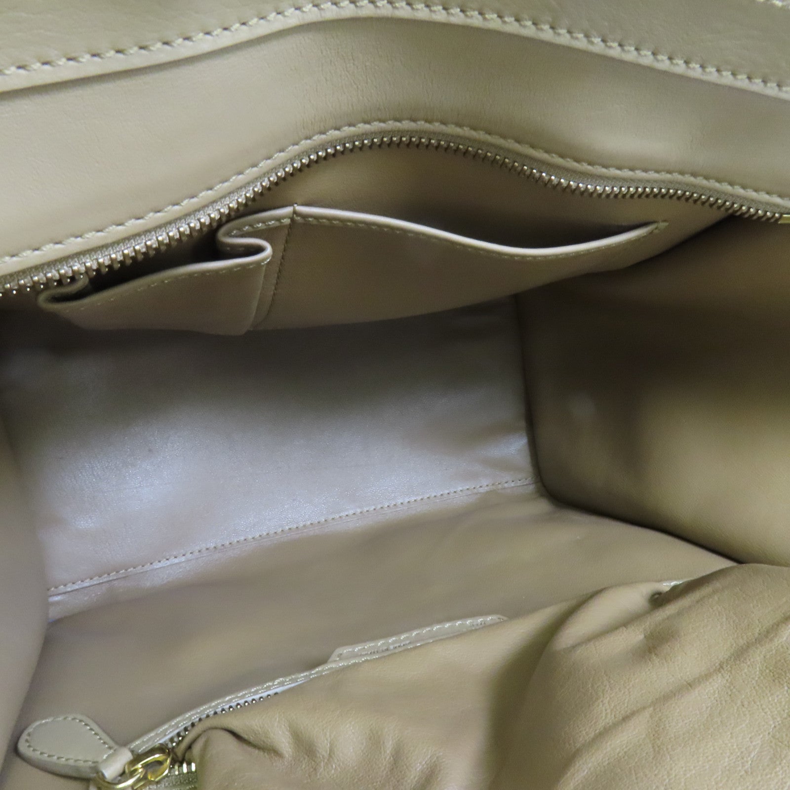 CELINE 牛皮皮革Mini Luggage手挽袋