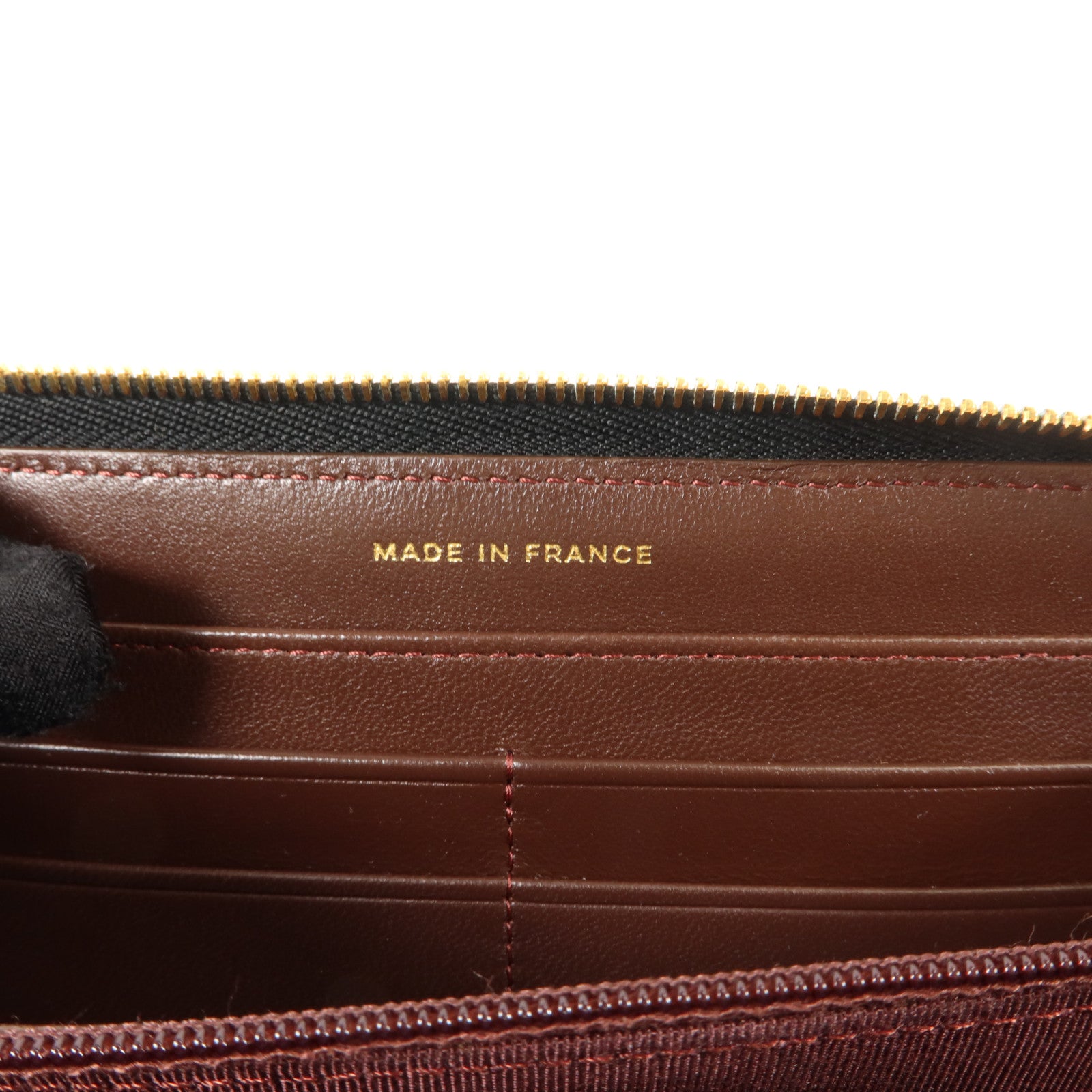CHANEL 羊皮皮革Zipper Long Wallet長錢包