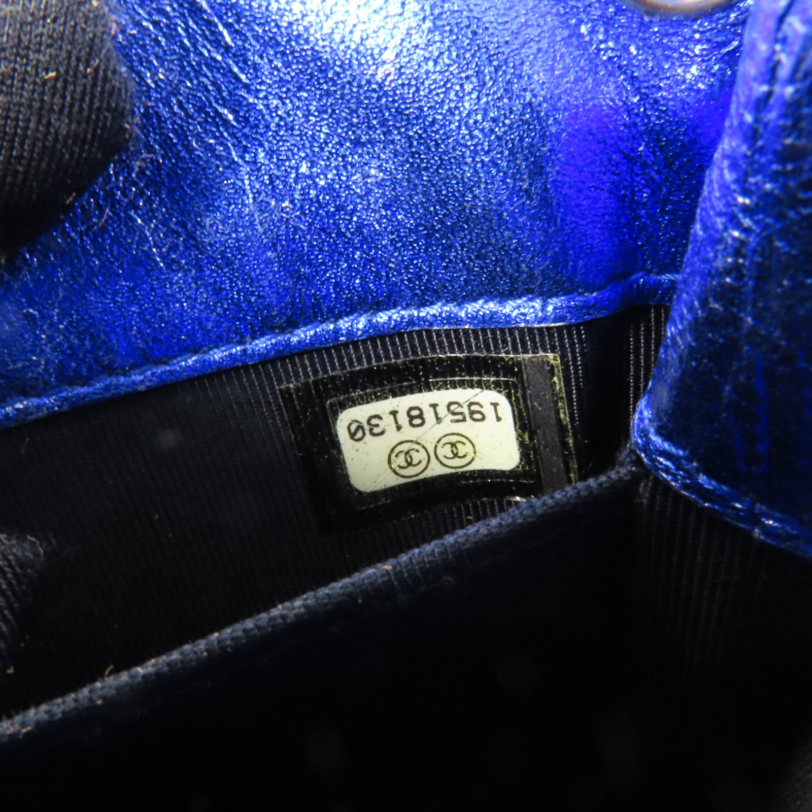 CHANEL 漆皮皮革Chain Shoulder銀扣鏈帶肩背袋