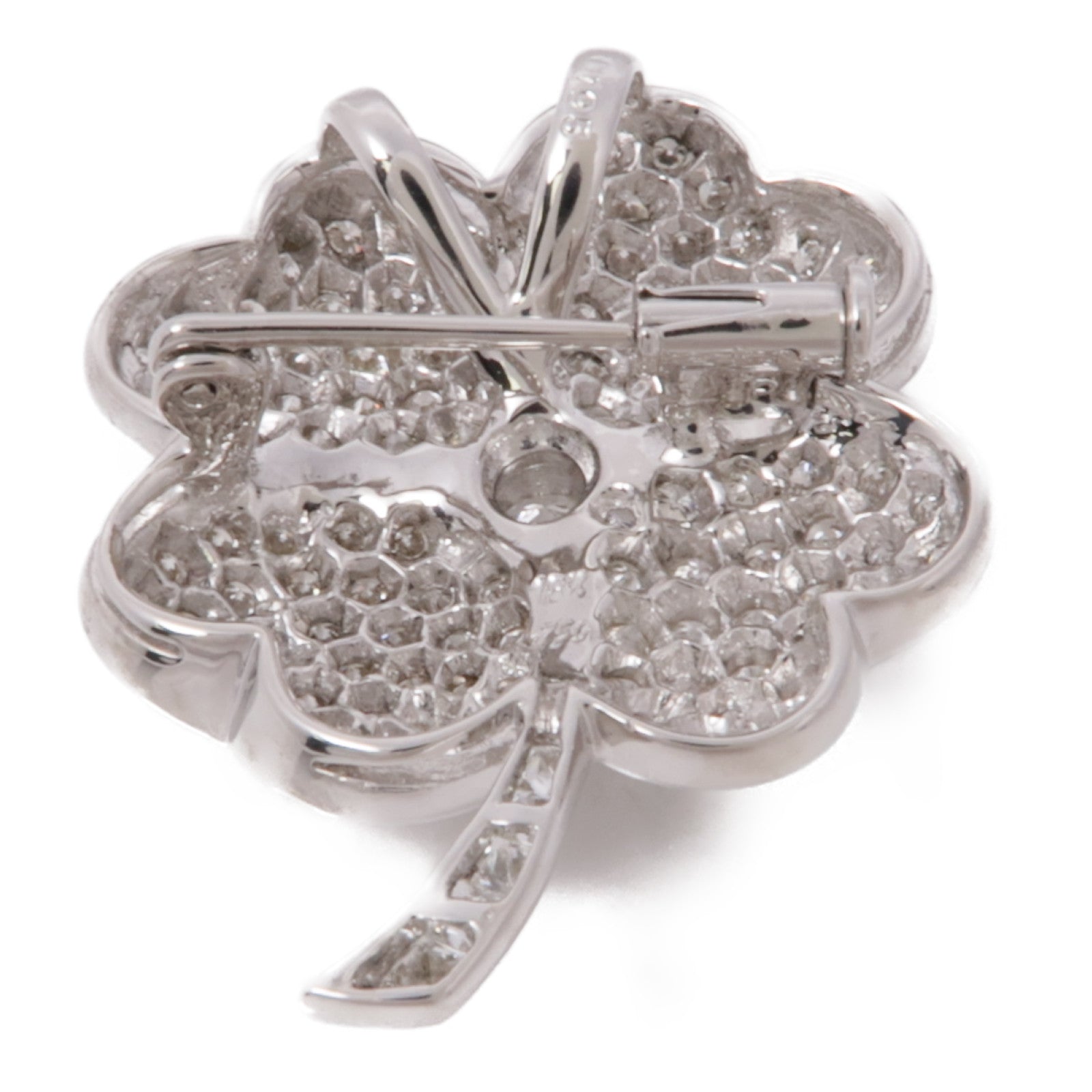 JEWELRY 【激減優惠】18K白金Diamond Brooch/Pendant Top鑽石胸針/吊墜