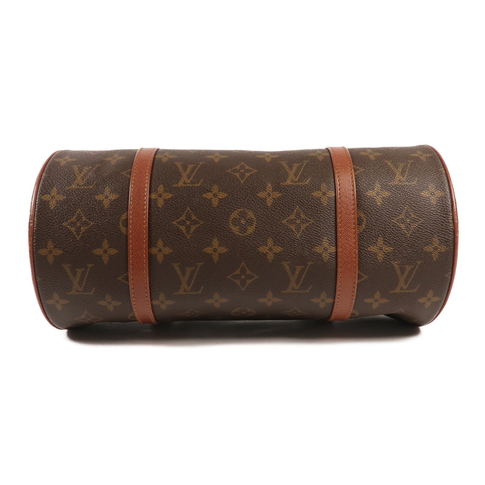 LOUIS VUITTON Monogram Papillon 30金扣手挽袋