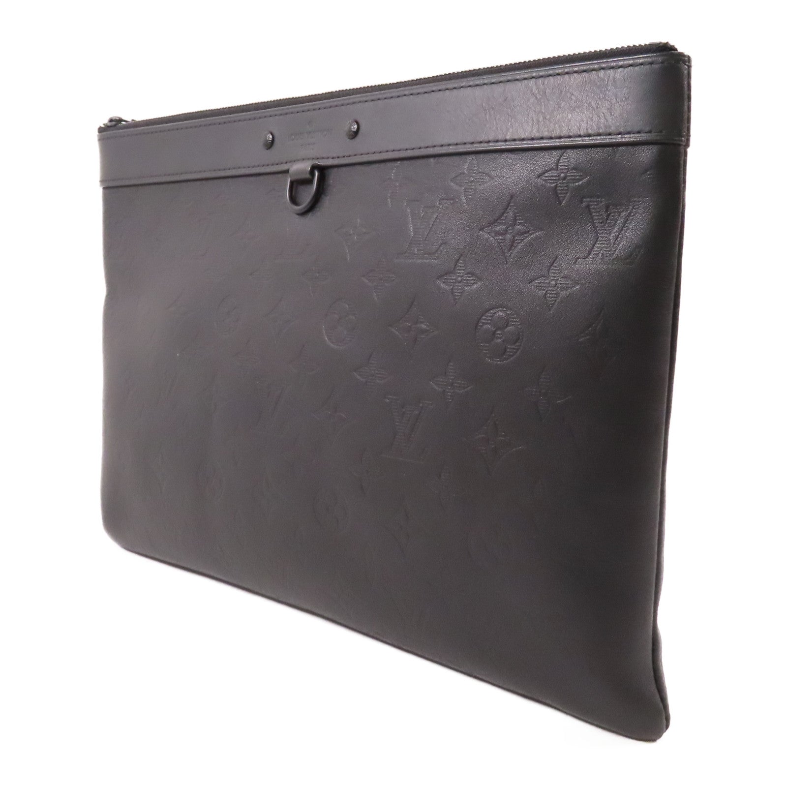 LOUIS VUITTON Monogram Shadow Pochette Discovery手拿包