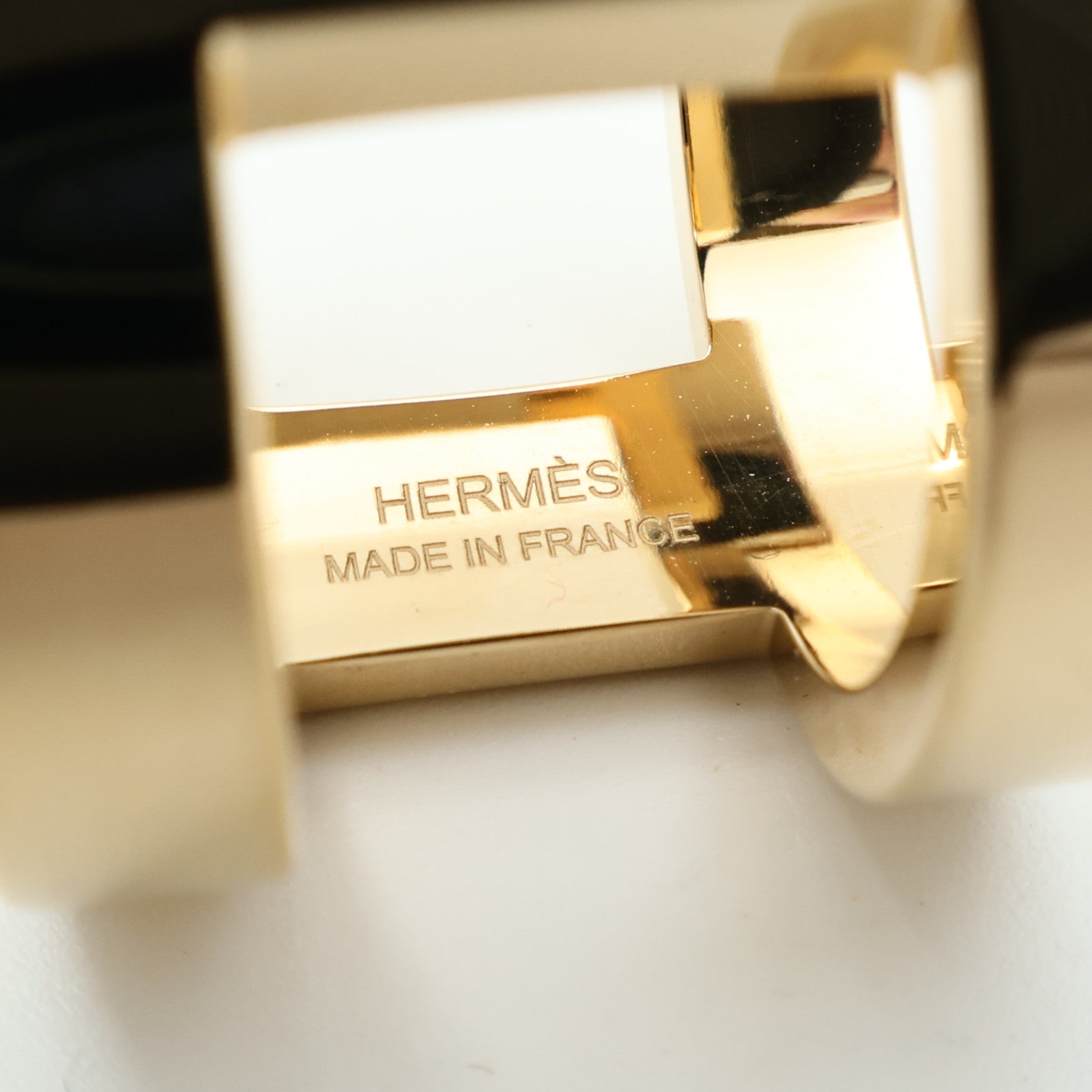 HERMES 金屬Scarf Ring圍巾戒指