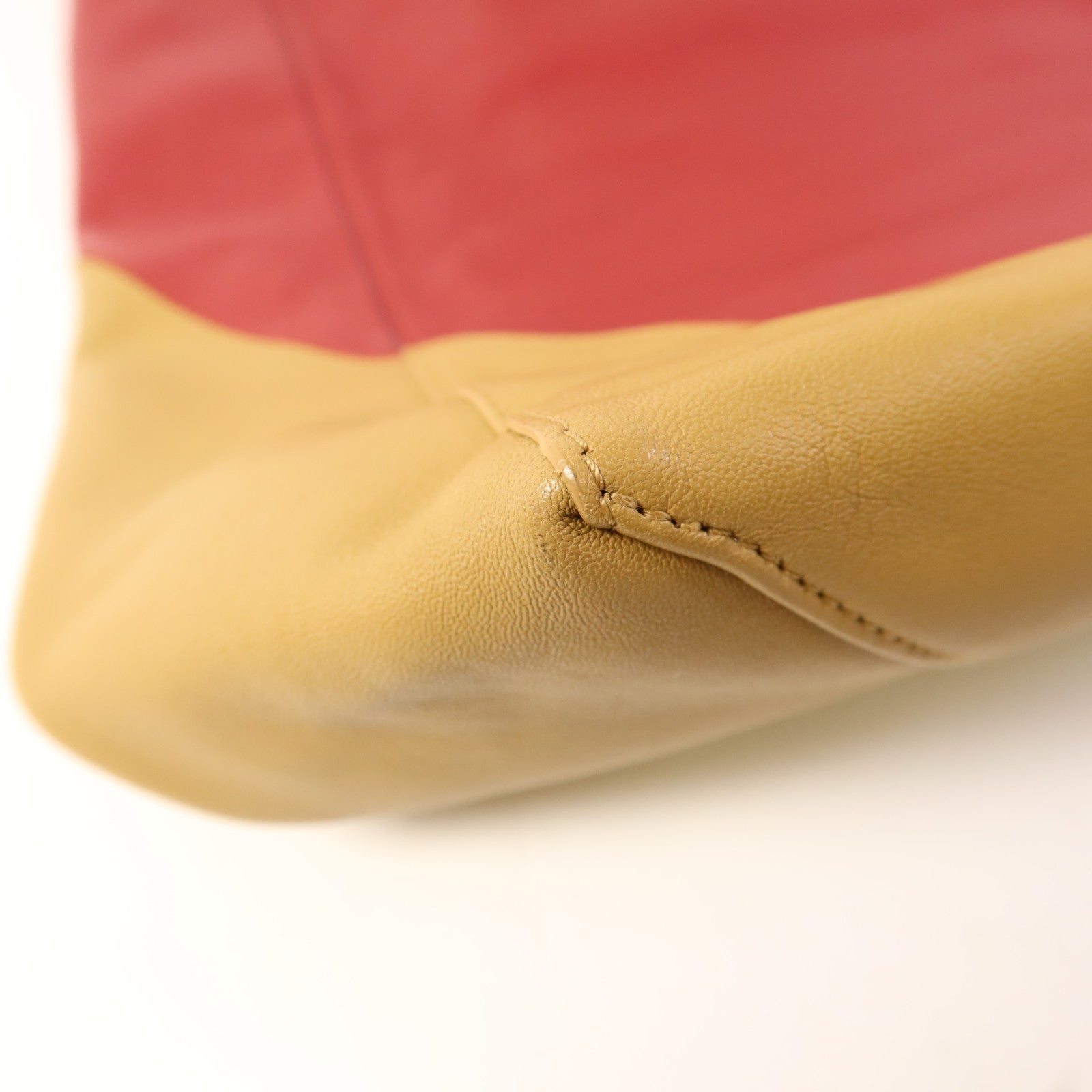 CELINE 羊皮皮革CABAS Tote Bag金扣手挽袋