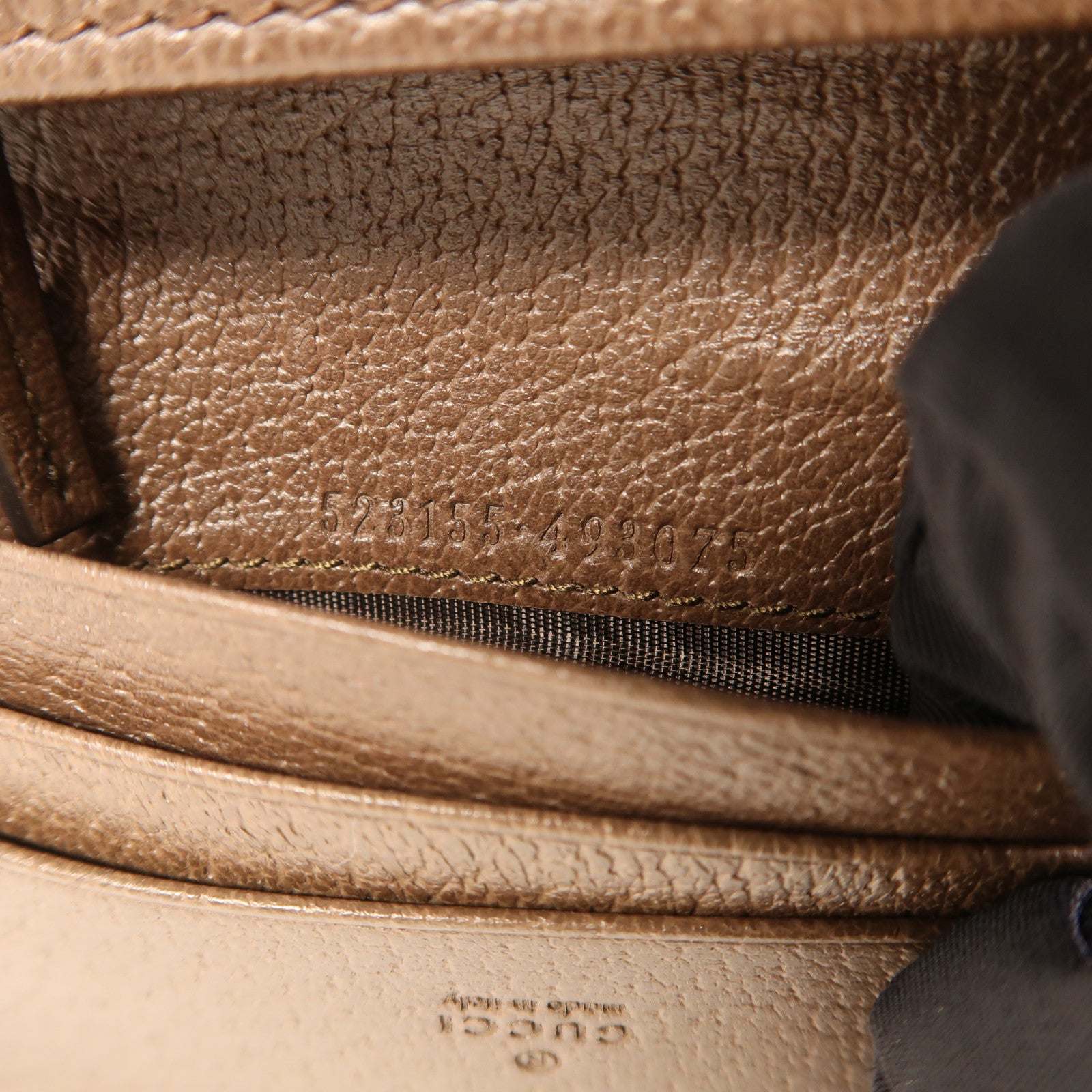 GUCCI 塗層帆布GG Ophidia Bifold Wallet金扣錢包