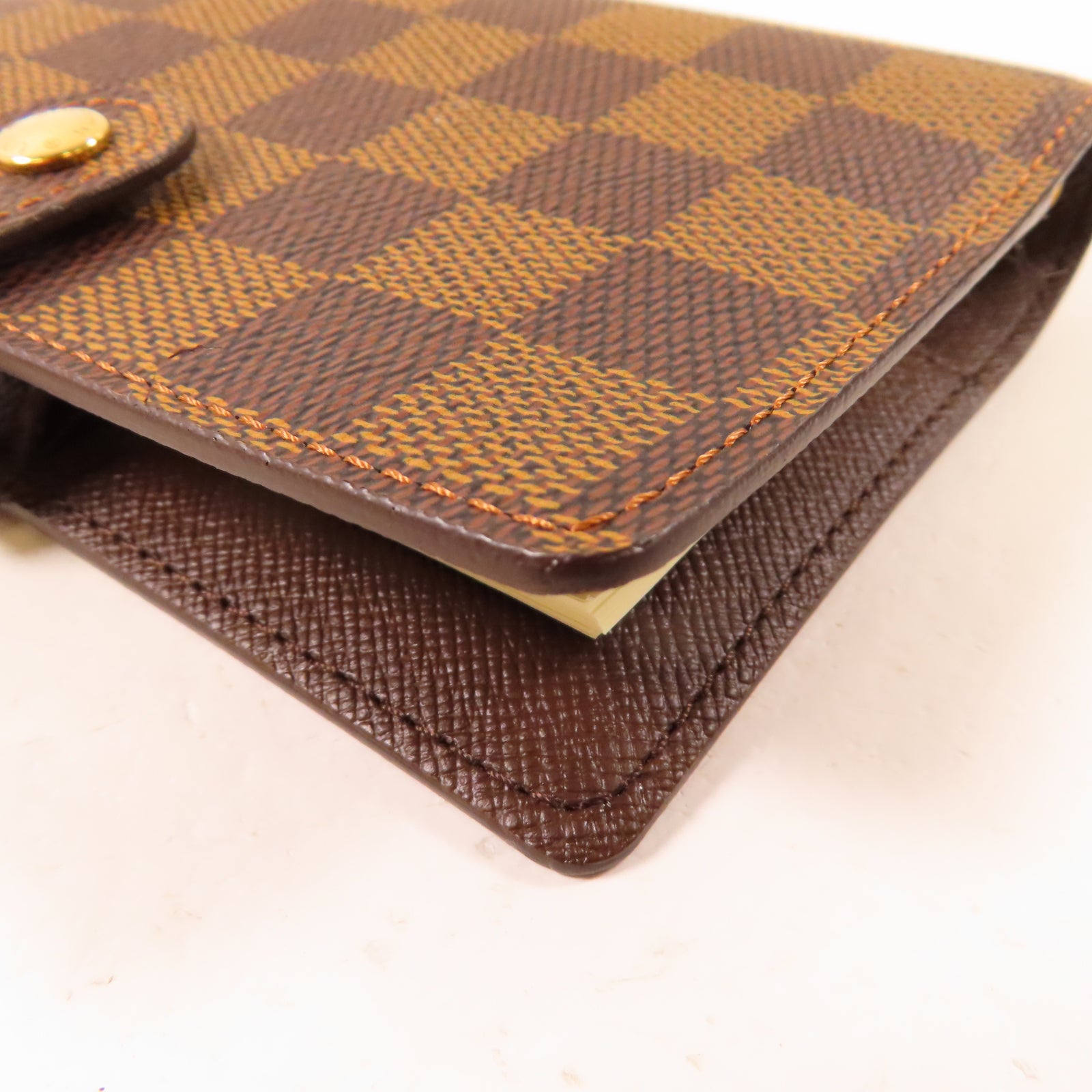 LOUIS VUITTON 【激減優惠】Damier Agende PM金扣記事簿啡色