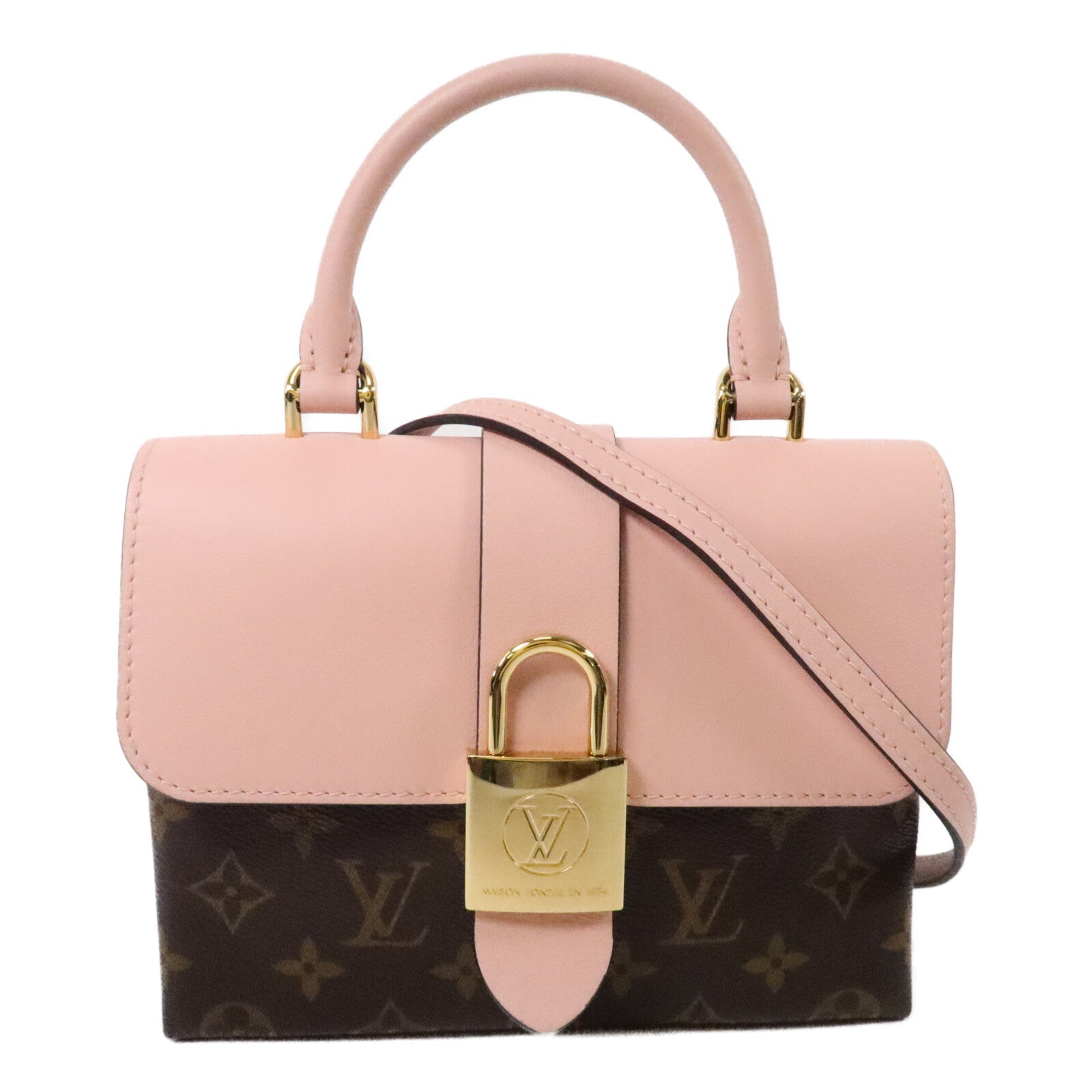 LOUIS VUITTON Monogram Locky BB手挽肩背兩用袋