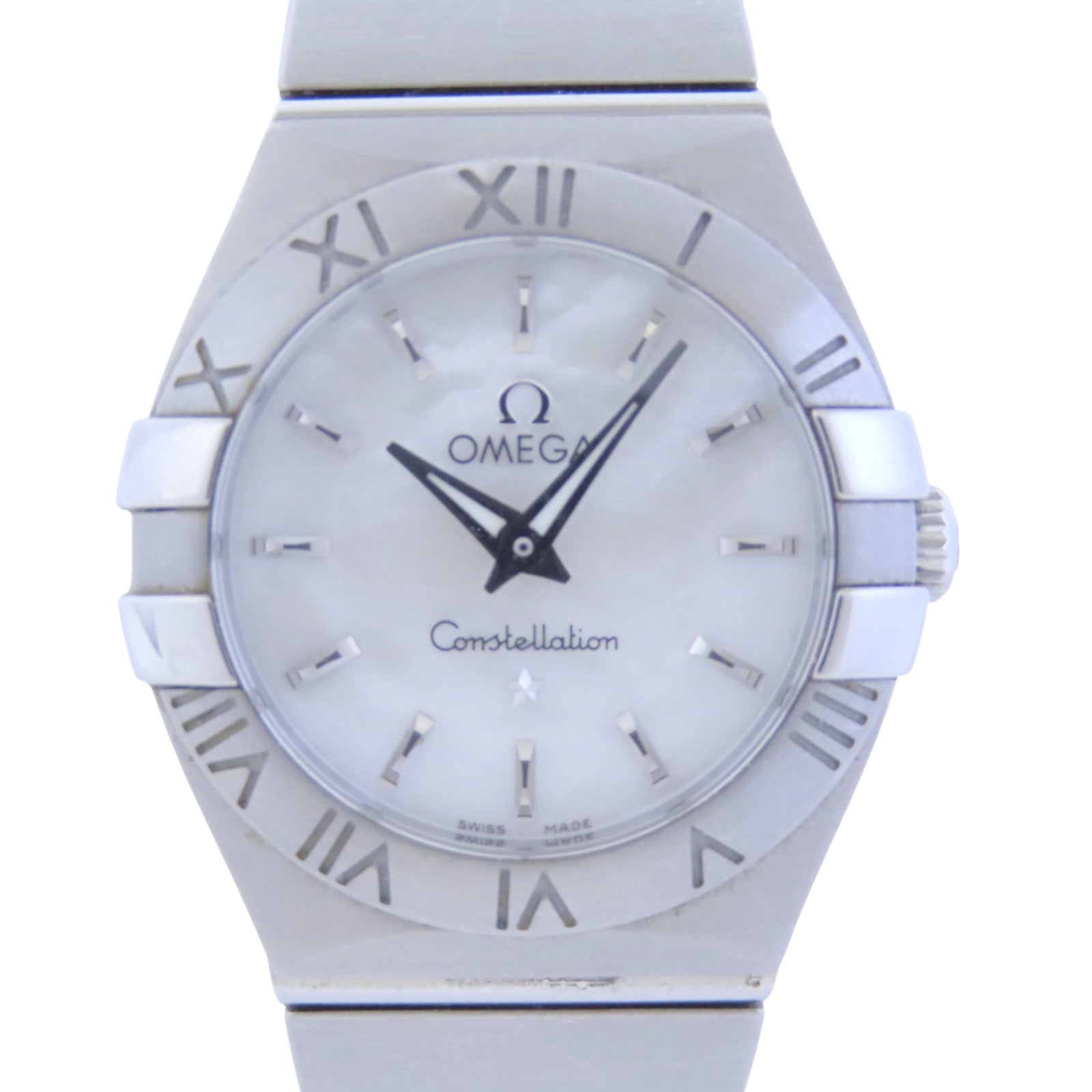 OMEGA Constellation 12310246005001 Quartz Watch Stainless Steel White
