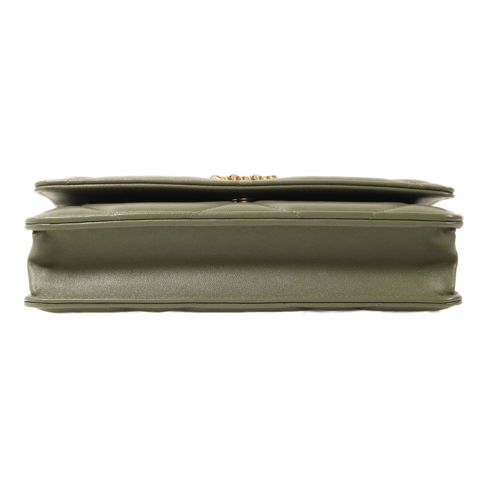 CHANEL 羊皮皮革Chanel 19 Wallet On Chain鏈帶肩背袋