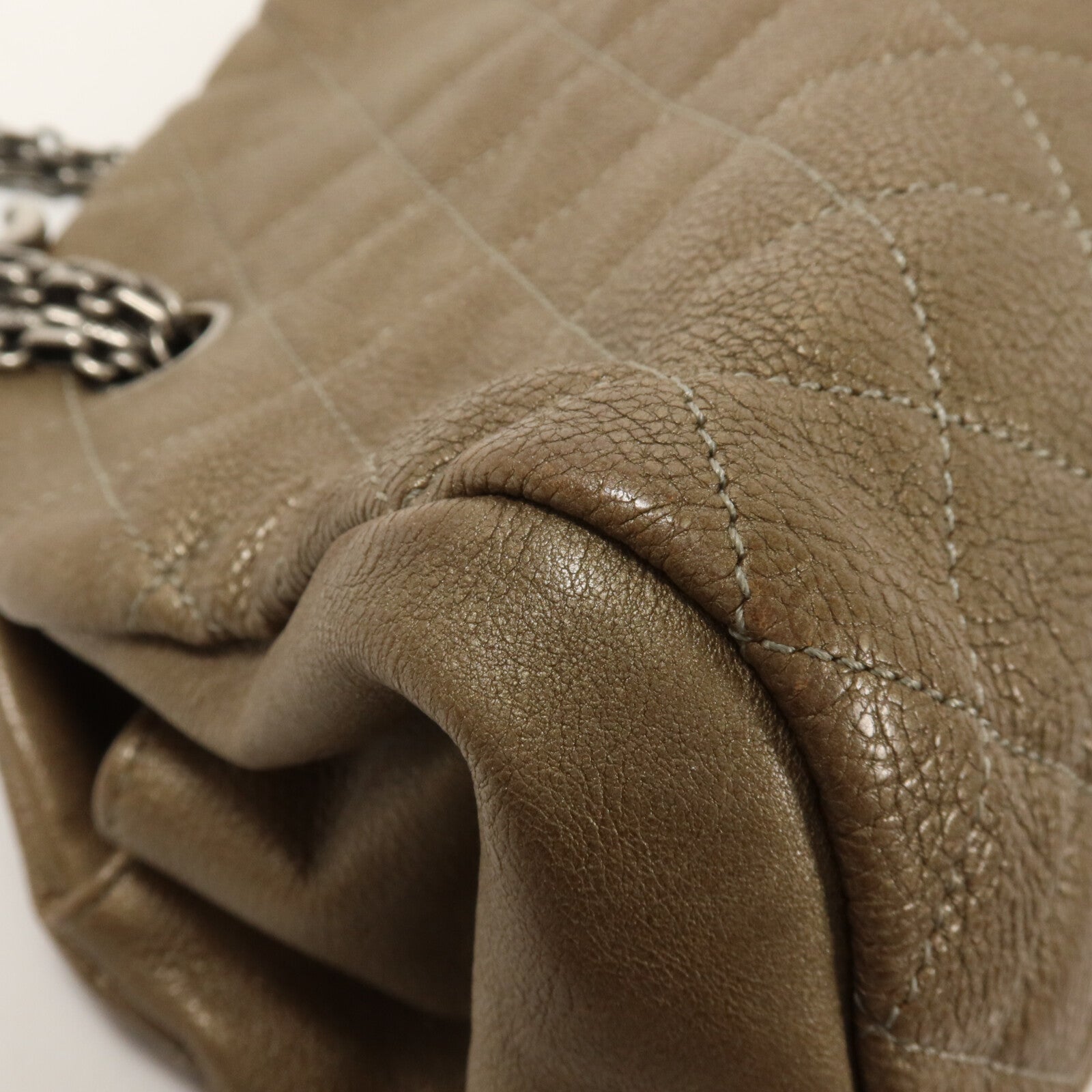 CHANEL 牛皮皮革Chain Shoulder鏈帶肩背袋