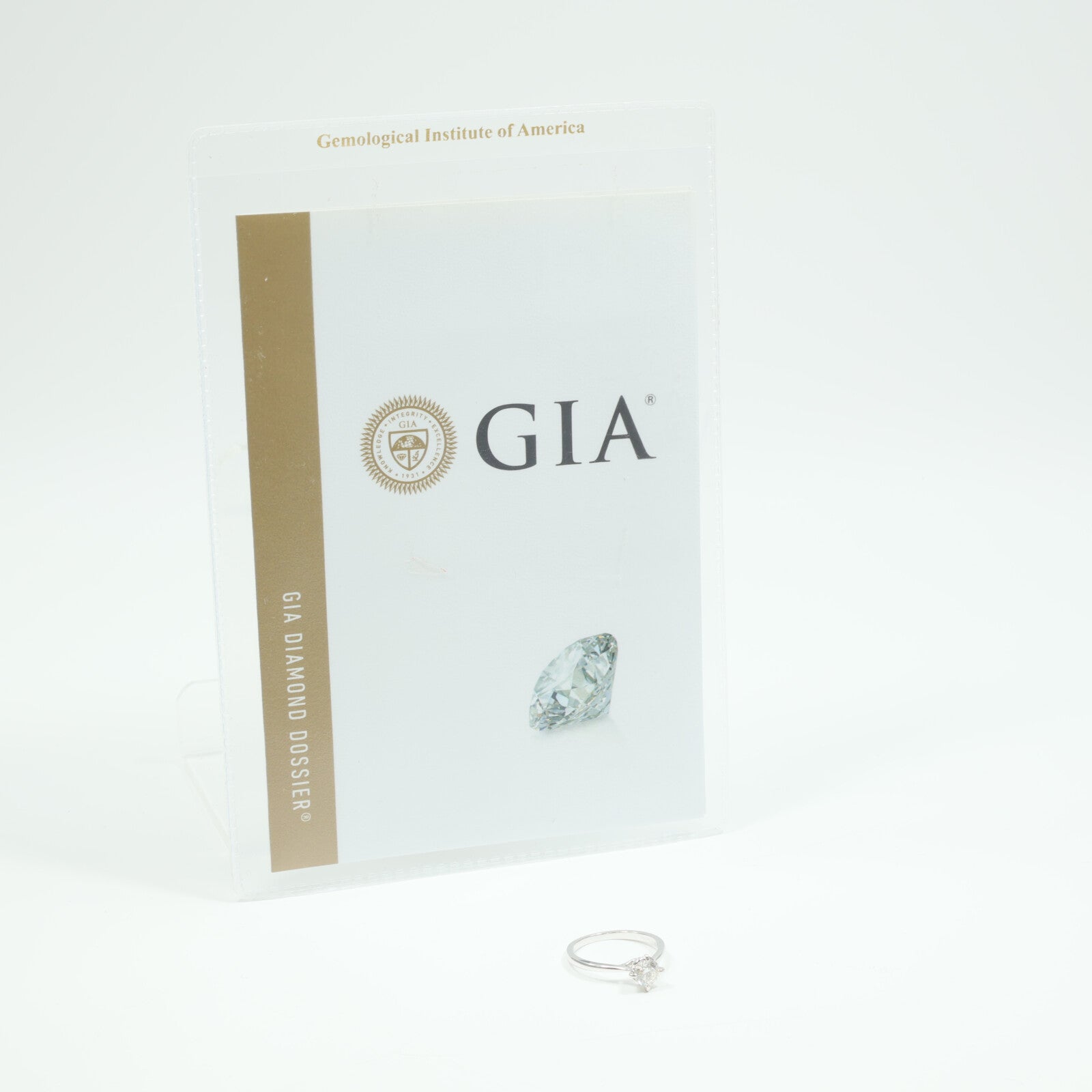 JEWELRY 18K白金Diamond Ring鑽石戒指