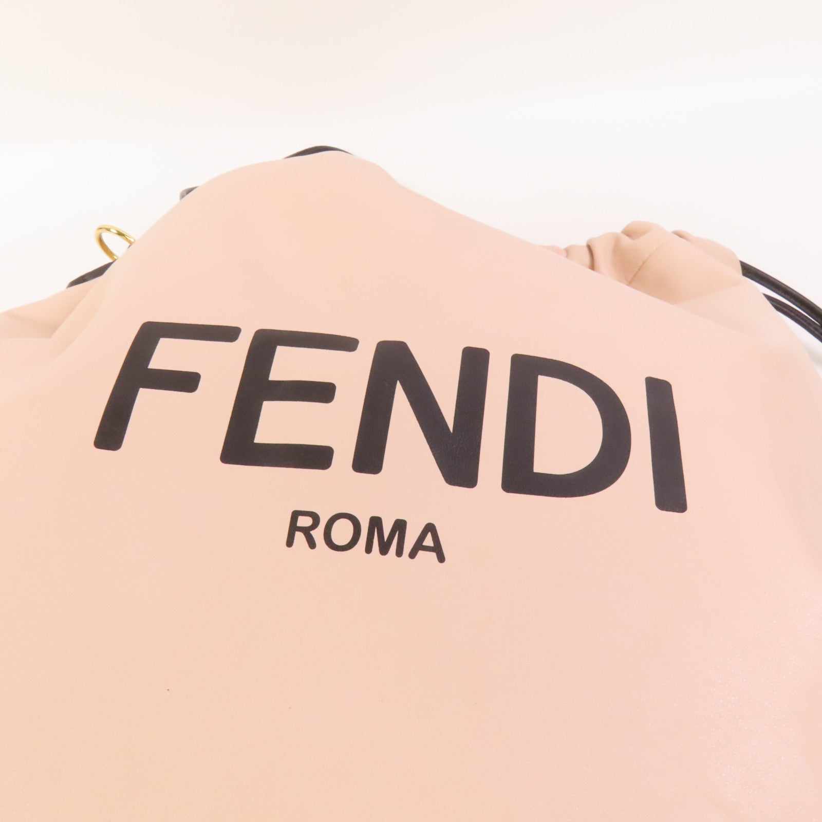 FENDI 羊皮皮革Shoulder Bag金扣肩背袋