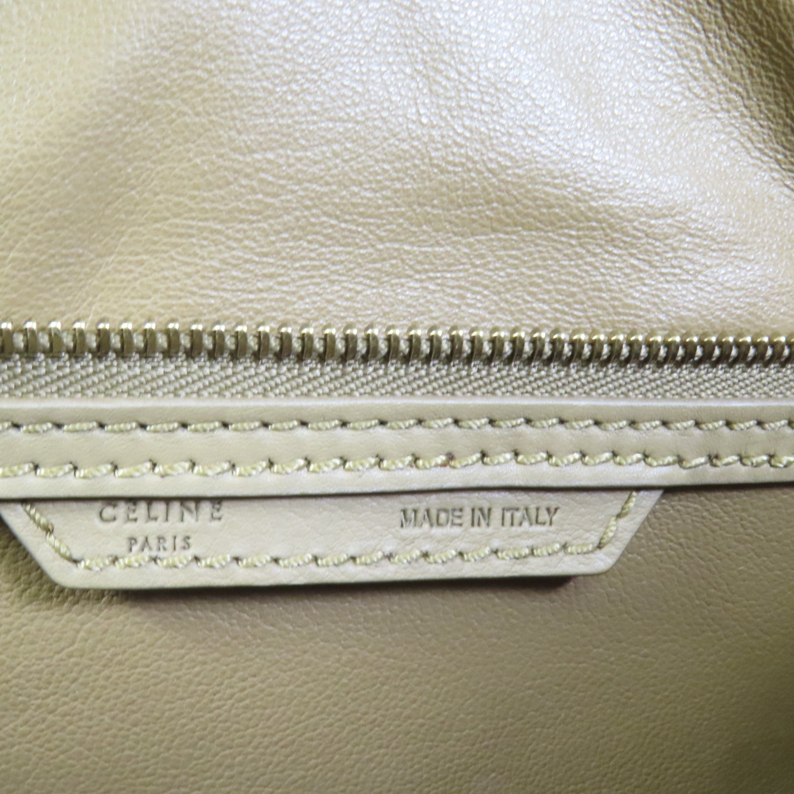 CELINE 牛皮皮革Mini Luggage手挽袋