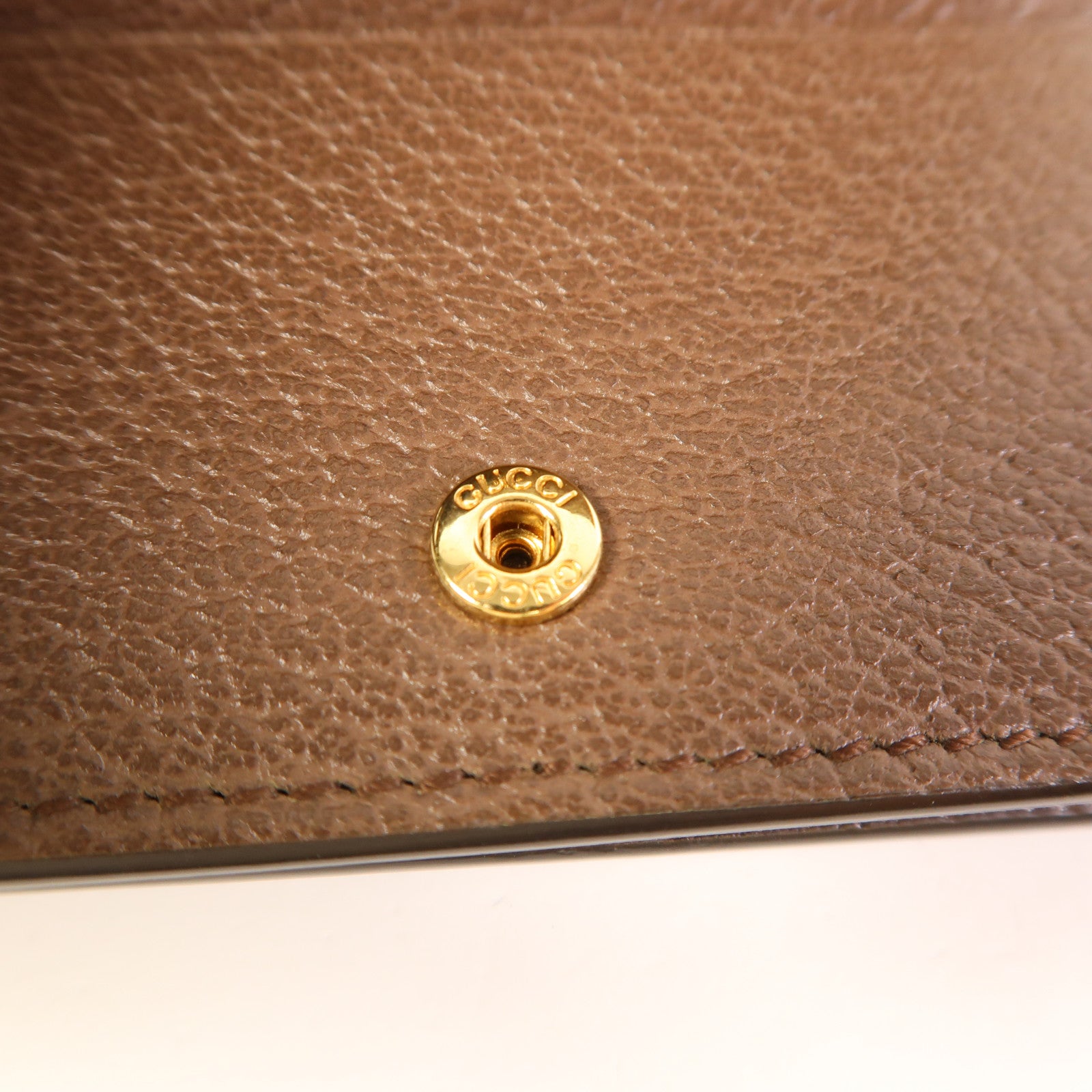 GUCCI 塗層帆布GG Ophidia Bifold Wallet金扣錢包