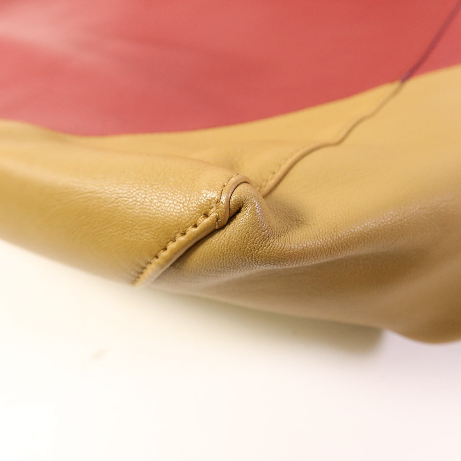 CELINE 羊皮皮革CABAS Tote Bag金扣手挽袋